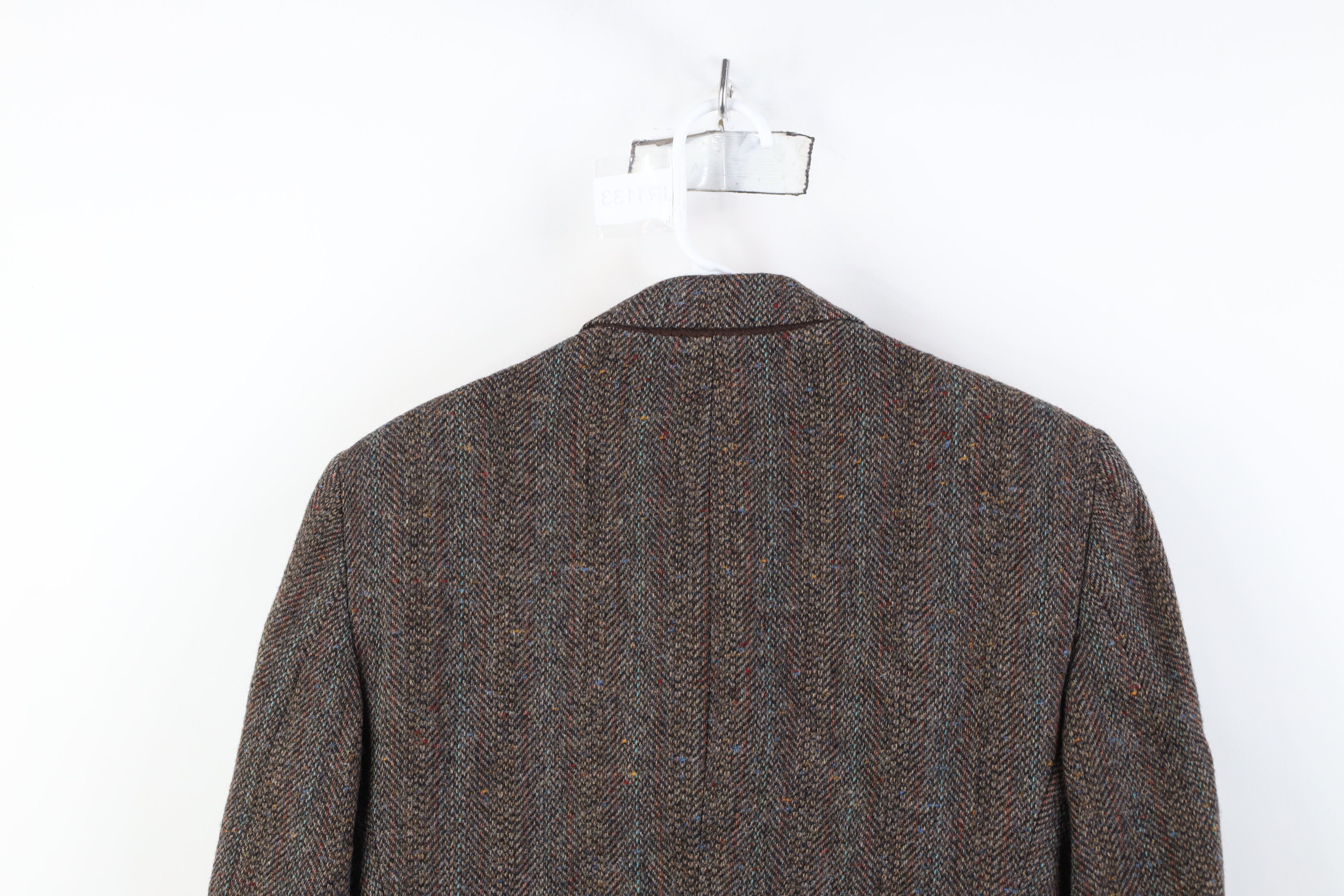 Vintage Vintage 60s Streetwear Wool Tweed Suit Blazer Jacket USA Size US XL / EU 56 / 4 - 16 Thumbnail