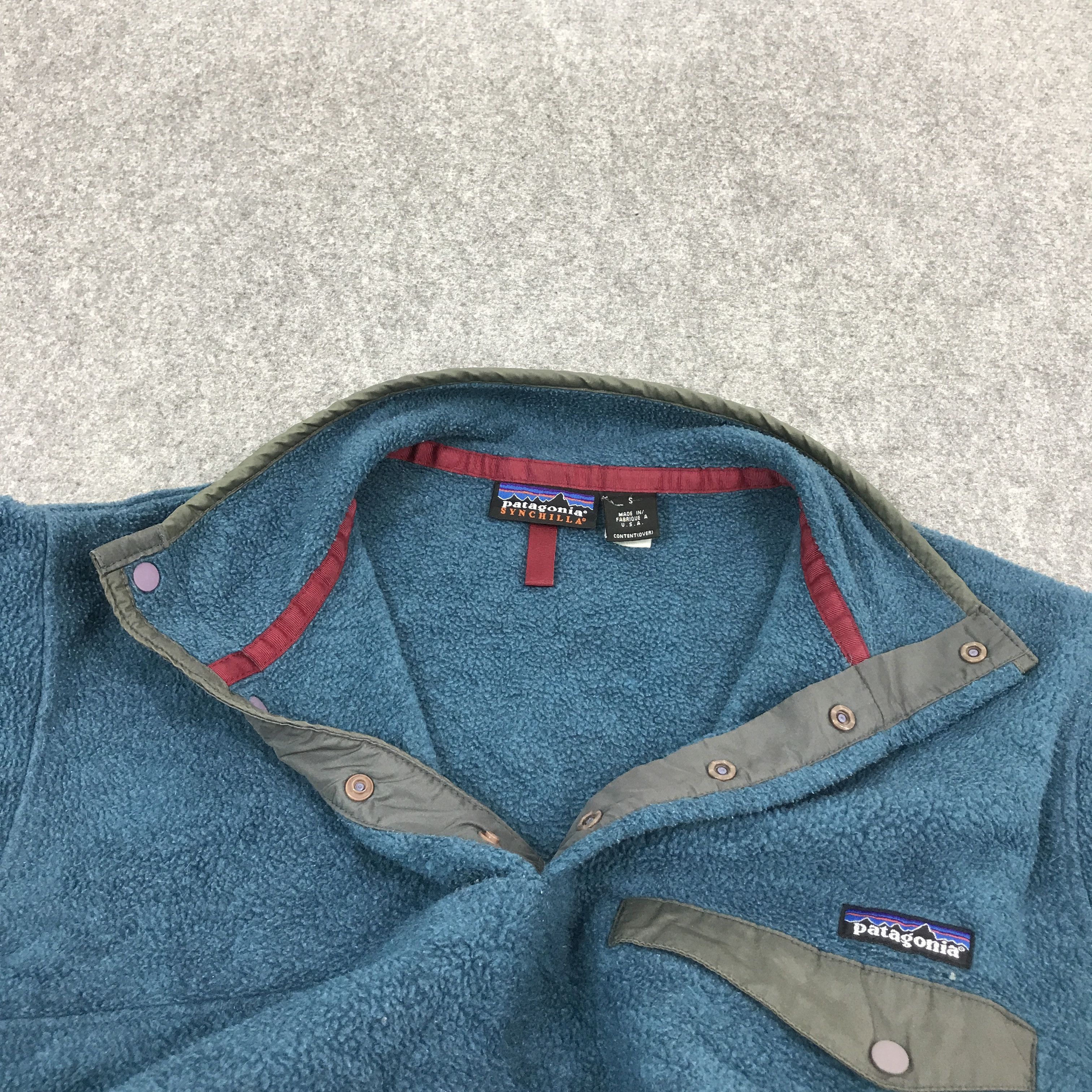 Patagonia × Vintage patagonia snap button fleece jacket Size US S / EU 44-46 / 1 - 5 Thumbnail