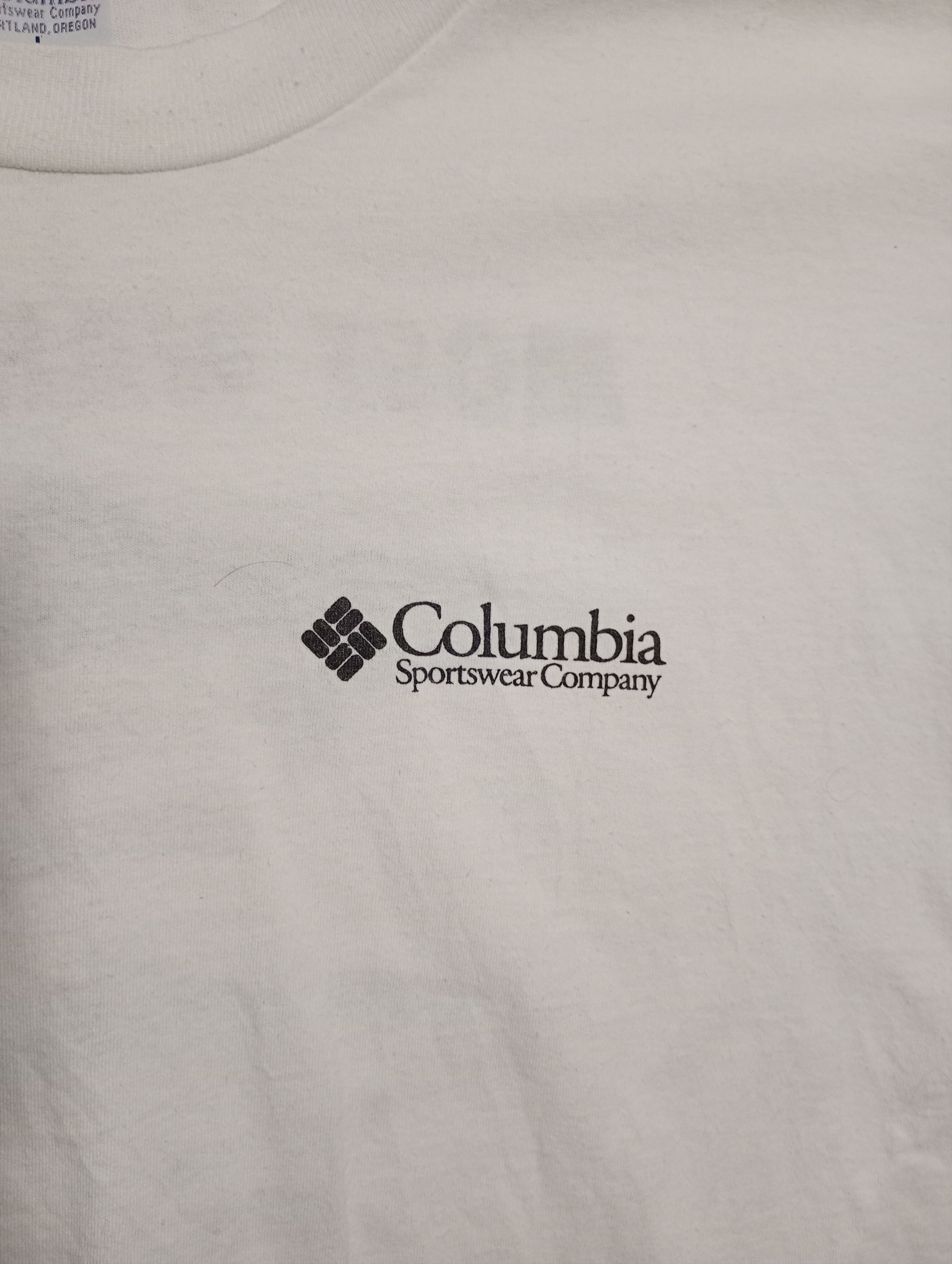 Columbia Columbia T-Shirt Vintage 90's Made in USA Size US L / EU 52-54 / 3 - 7 Thumbnail
