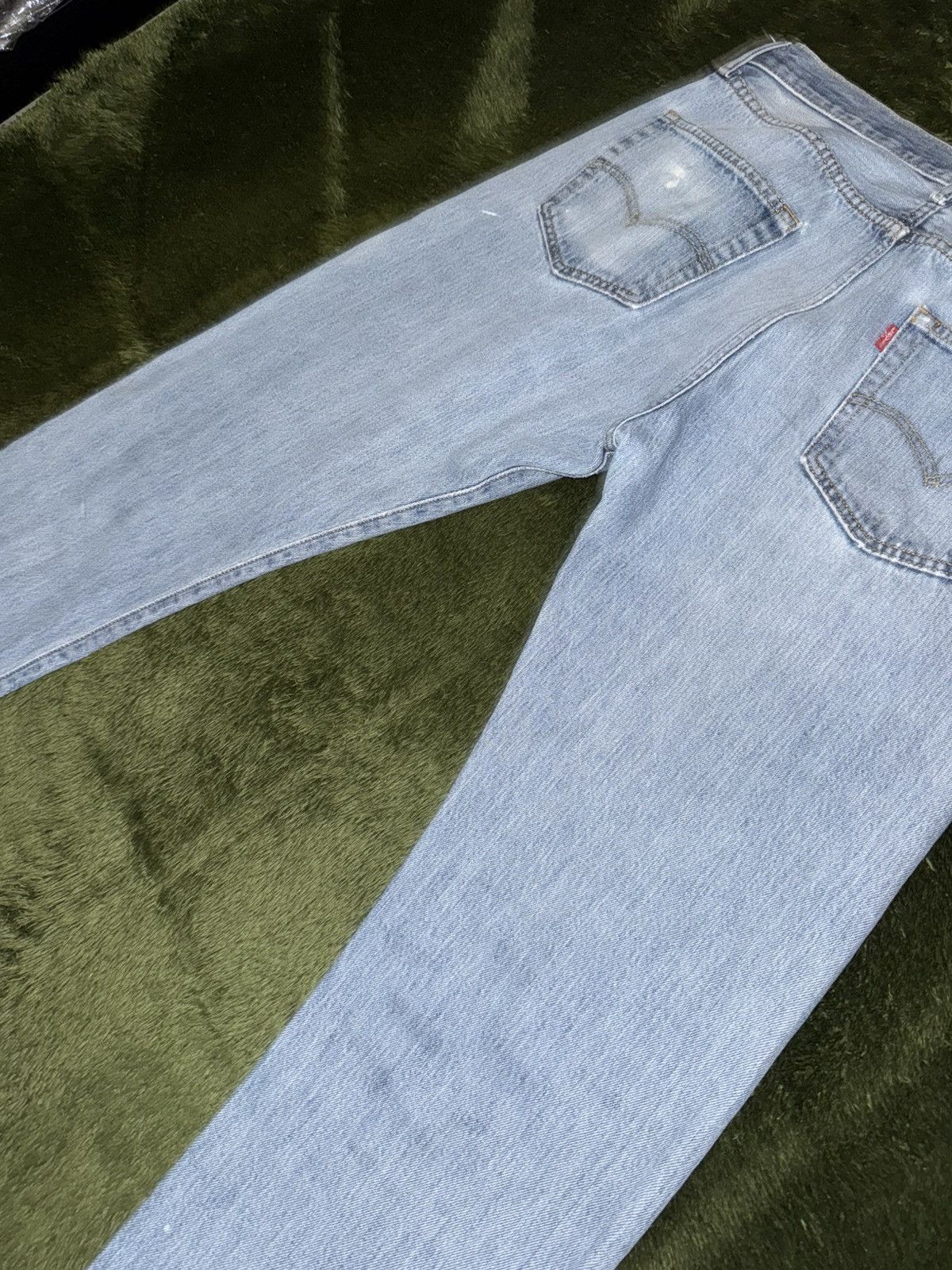 Levi's [W34/L32] Levis 501 Distressed Vintage Wash Denim Pants Size US 34 / EU 50 - 10 Thumbnail