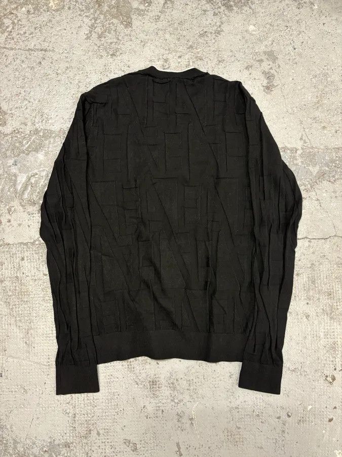 Emporio Armani SS2020 Emporio Armani Black Squared Sweater Size US S / EU 44-46 / 1 - 6 Thumbnail