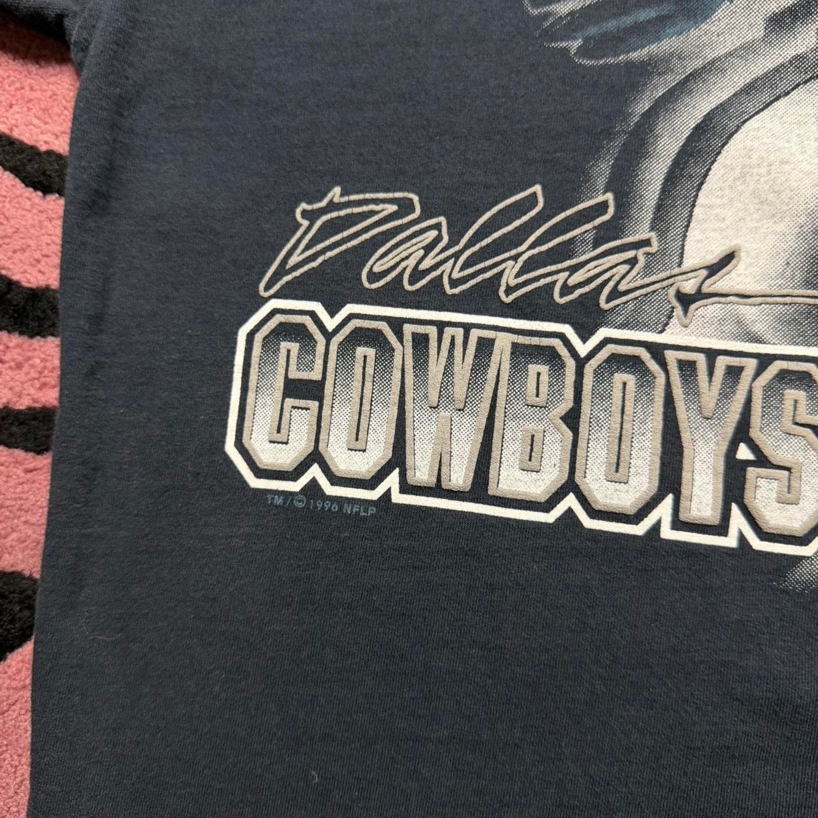 NFL Vintage 90’s NFL Active Dallas Cowboys Graphic Logo Baseball Size US XL / EU 56 / 4 - 3 Thumbnail