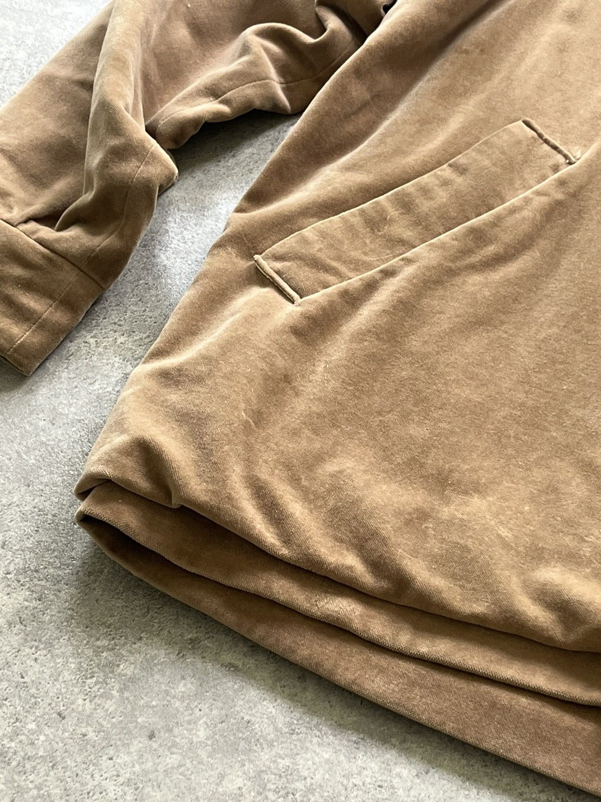 Camiel Fortgens Camiel Fortgens Tan Velvet Track Jacket Size US S / EU 44-46 / 1 - 4 Thumbnail