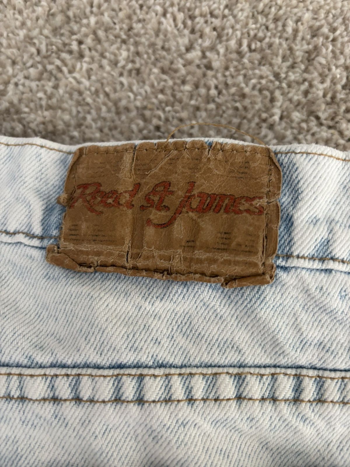 Vintage Vintage 80’s Acid Washed Jeans Size US 30 / EU 46 - 3 Thumbnail