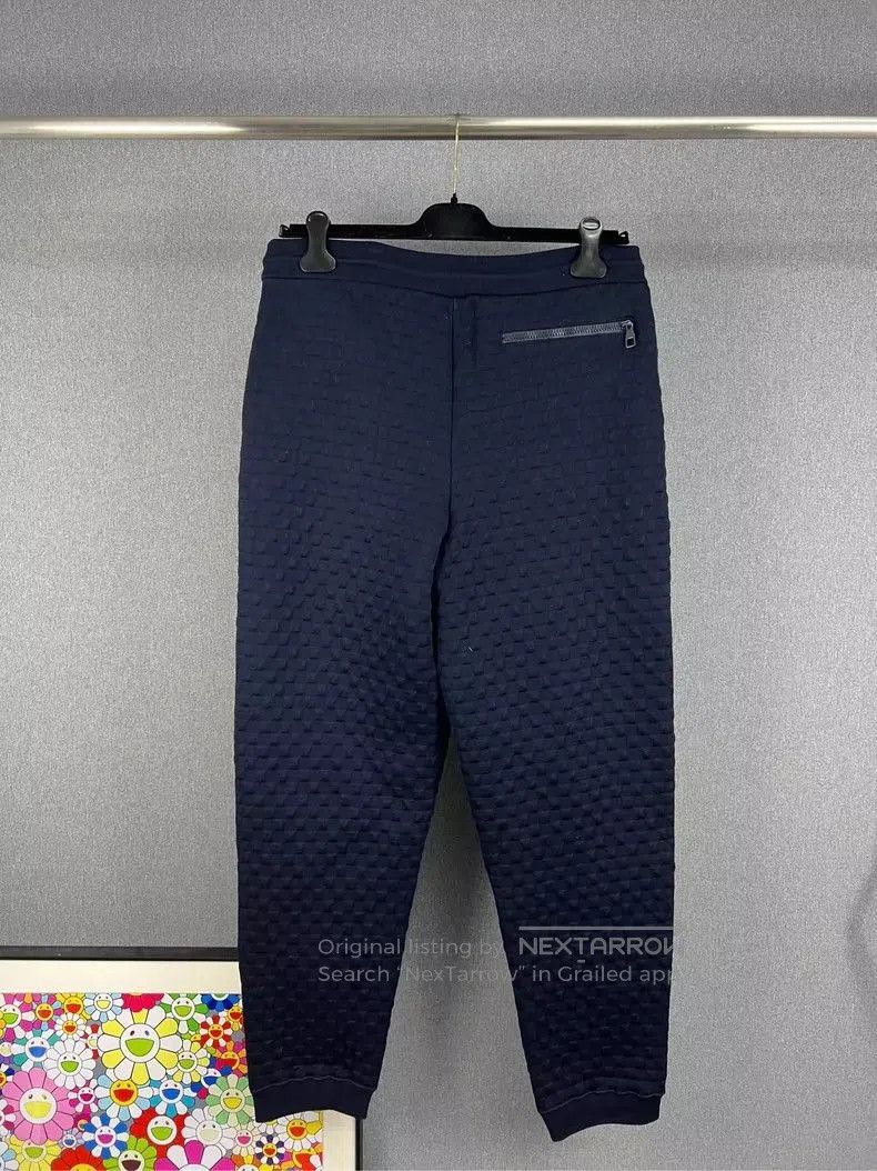 Louis Vuitton LOUIS VUITTON Damier Embossed Pants. Size US 44 / EU 60 - 2 Thumbnail