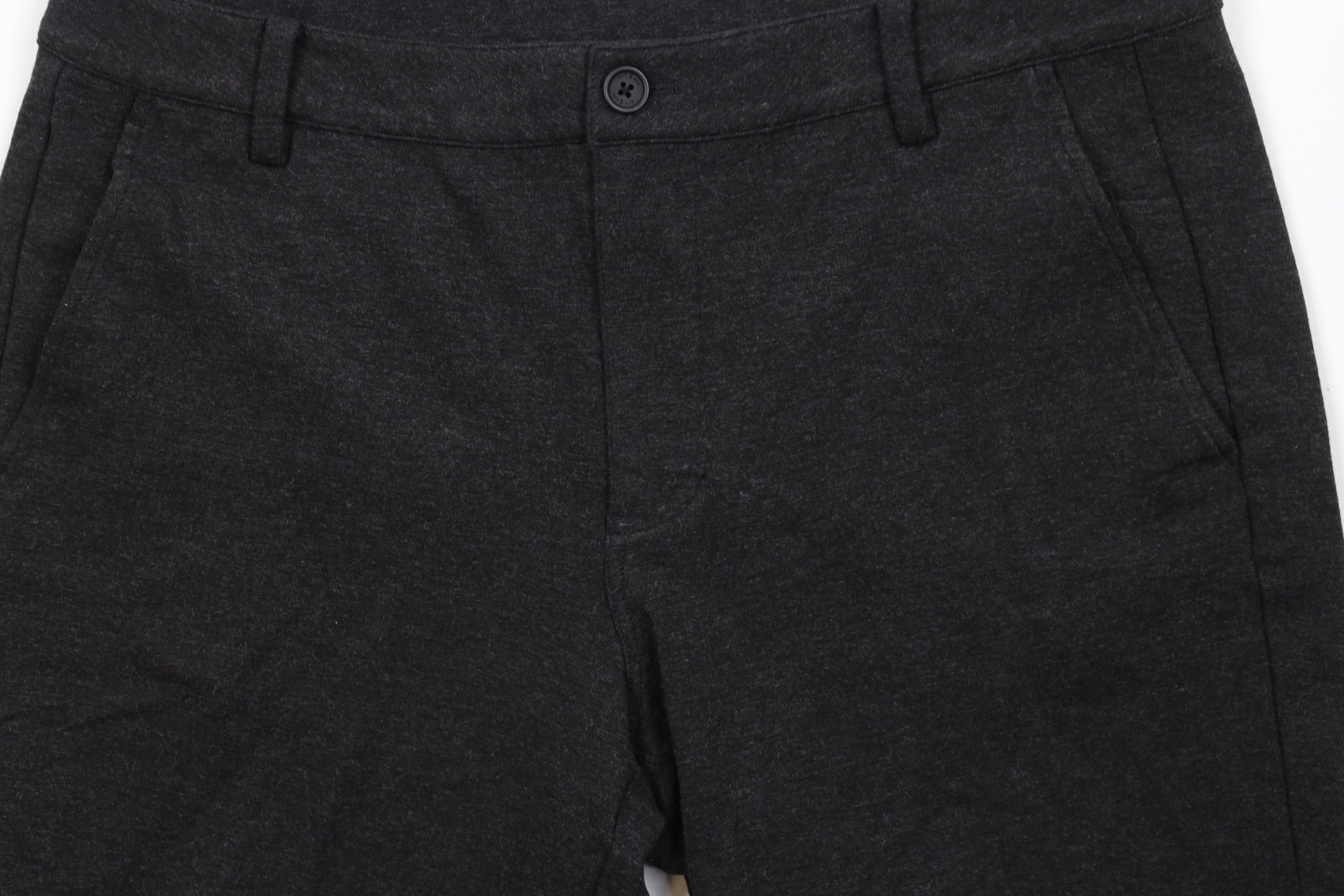 Kit and Ace × Vintage Kit & Ace Front Above Knee Jersey Knit Shorts Charcoal Gray Size US 32 / EU 48 - 3 Thumbnail