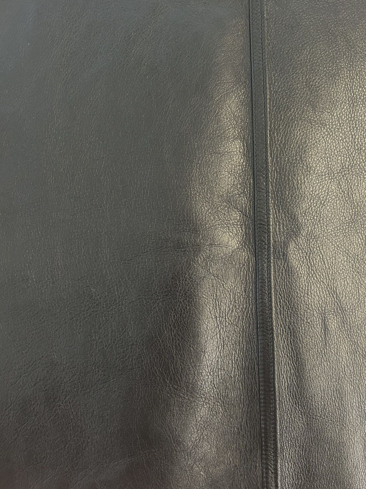 Balenciaga Balenciaga Pure Leather Maxi Skirt Size 40" / US 18 - 4 Thumbnail