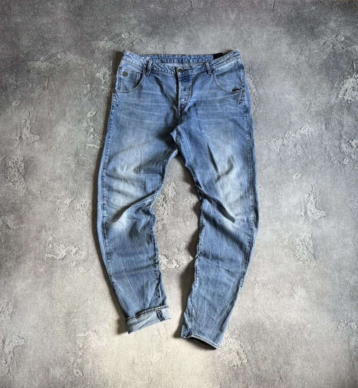 G-Star G star raw 34/36 ARC 3D tapered denim pants jeans trousers Size US 34 / EU 50 - 7 Thumbnail