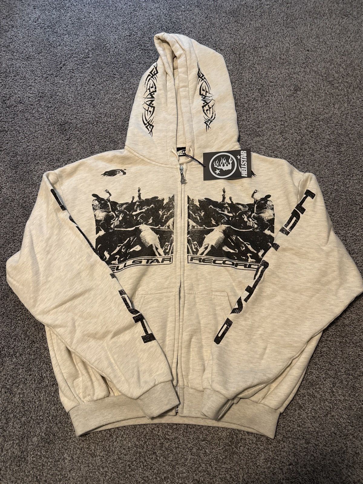 HELLSTAR Hellstar Mosh Zip-up (sold out in minutes) Size small Size US S / EU 44-46 / 1 - 1 Thumbnail