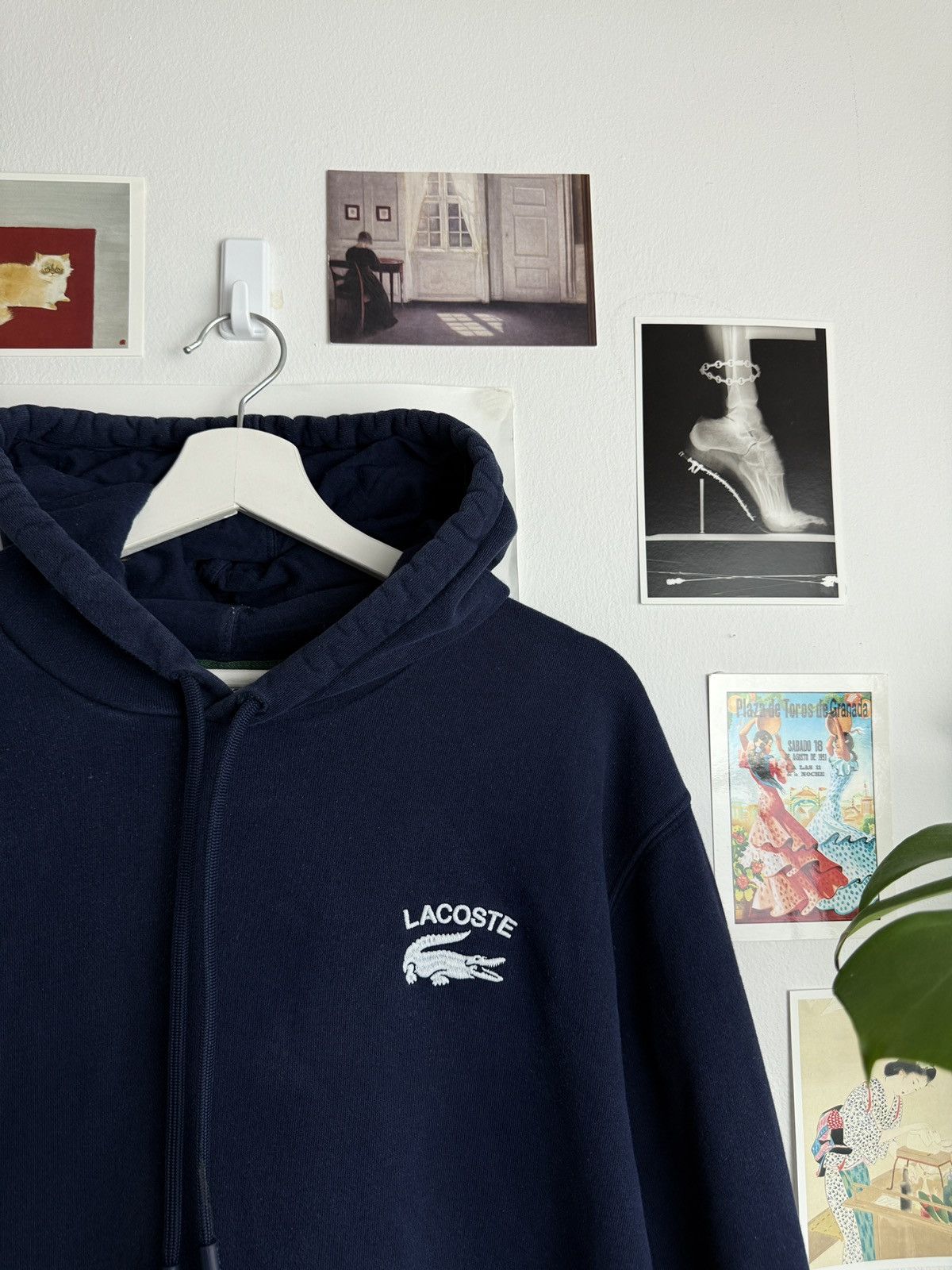 Designer × Lacoste Lacoste embroidered logo hoodie XXL designer luxury old money Size US XXL / EU 58 / 5 - 3 Thumbnail