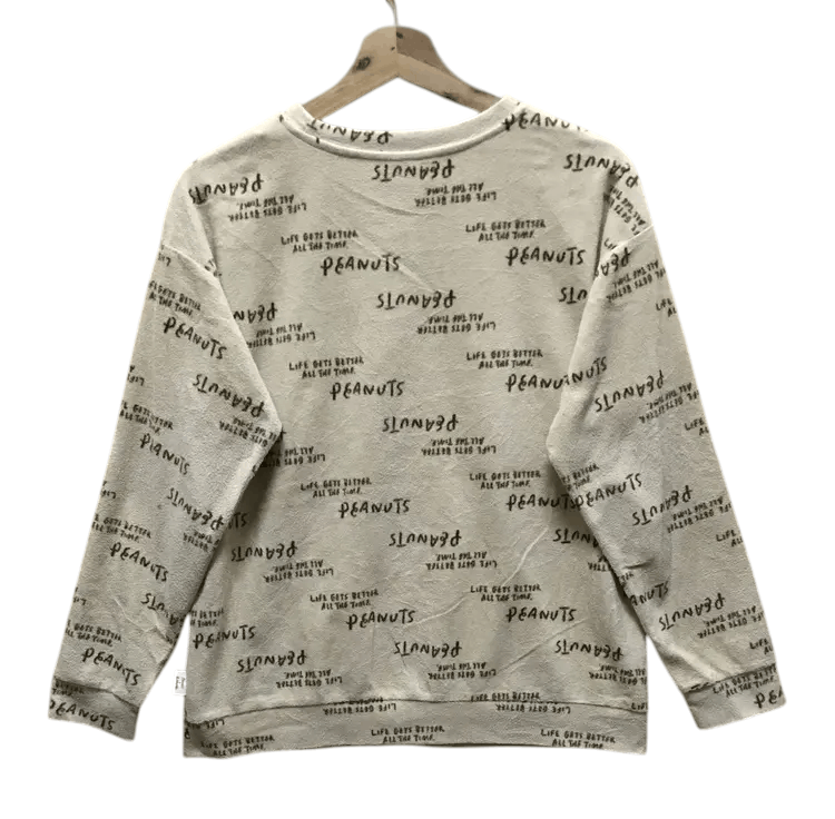 Peanuts Uniqlo X Yu Nagaba X Peanuts Fullprint Fleece Sweatshirts Size M / US 6-8 / IT 42-44 - 2 Thumbnail