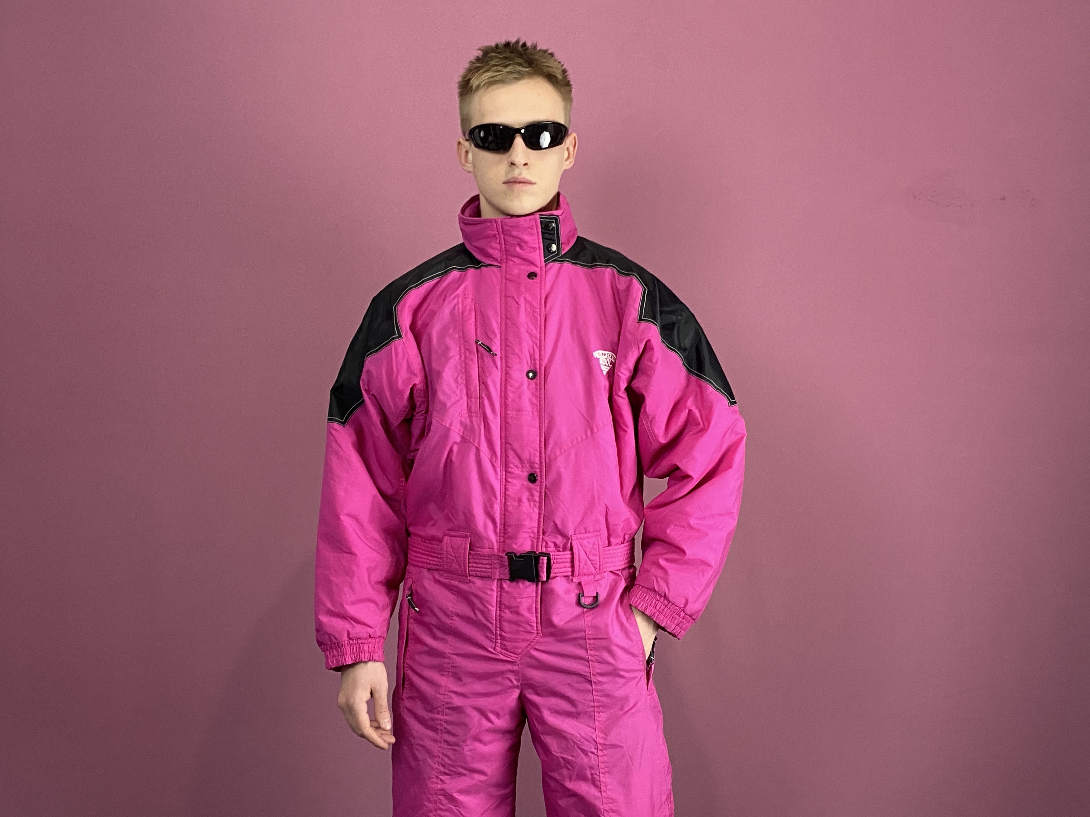 Vintage 90s Snow Kool Vintage Men's One Piece Ski Suit - M Size US M / EU 48-50 / 2 - 1 Thumbnail