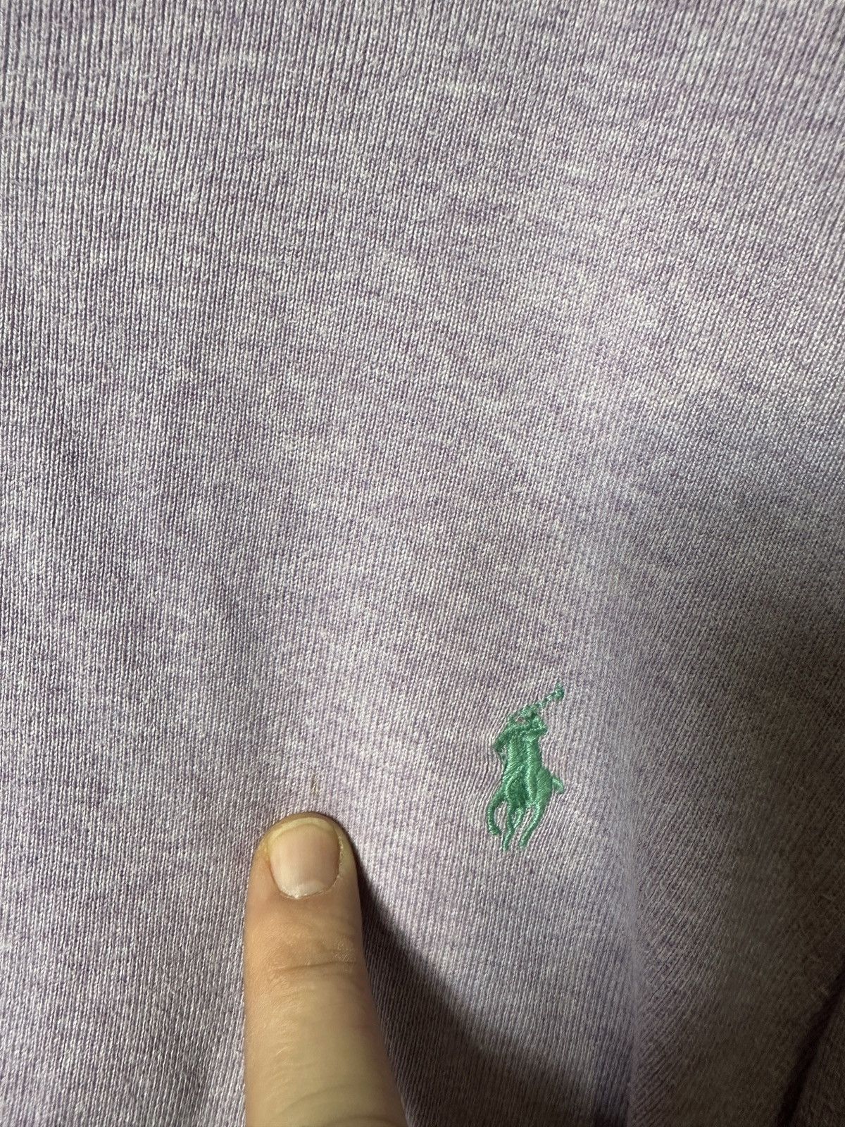 Polo Ralph Lauren × Ralph Lauren × Vintage Vintage Polo Ralph Lauren Purple Sweater Pullover Size US XXL / EU 58 / 5 - 5 Thumbnail