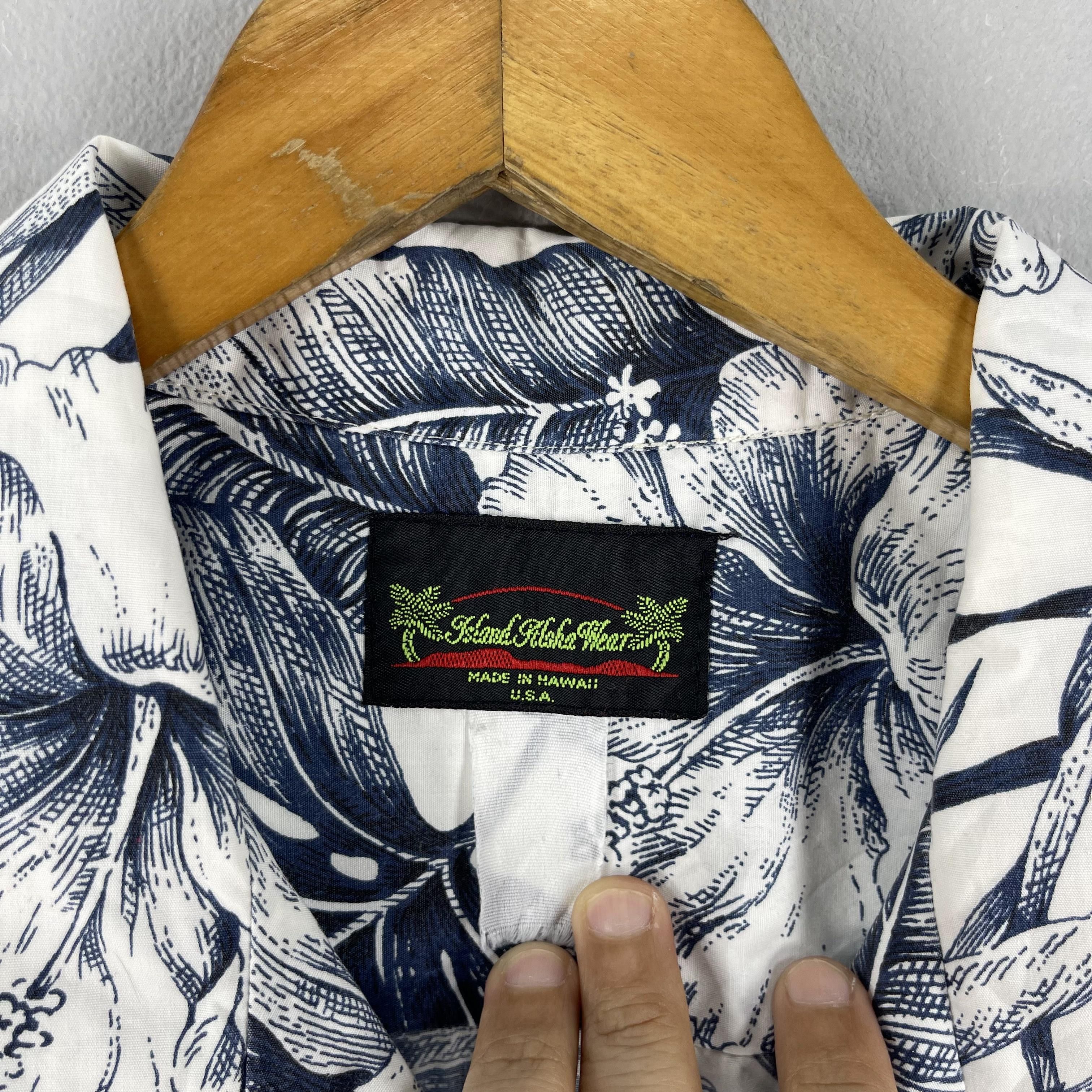 Vintage Vintage Aloha Tropical Floral Abstract Hibiscus Hawaii Shirt Size US XL / EU 56 / 4 - 6 Thumbnail