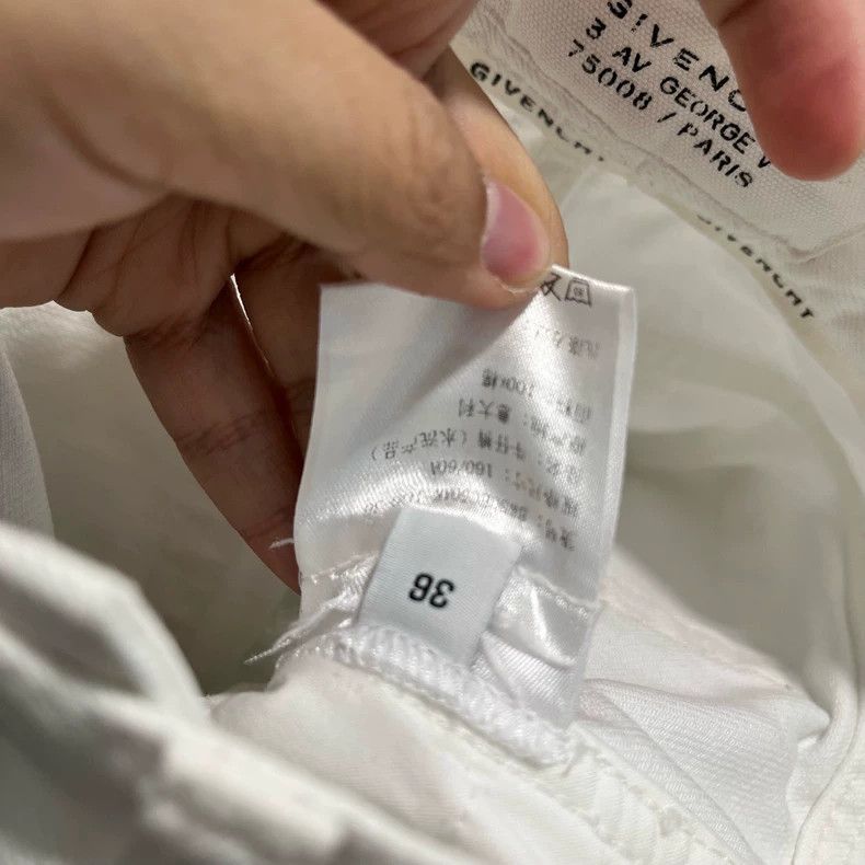 Givenchy Givenchy SizeM GIVENCHY white casual denim jeans Size US 29 - 6 Thumbnail