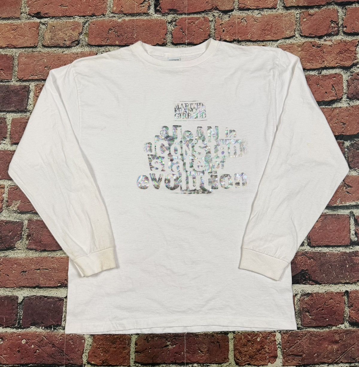 Marithe + Francois Girbaud Vintage Marithe Francois Girbaud Jeans Long Sleeve Tee 90s Size US XL / EU 56 / 4 - 1 Thumbnail