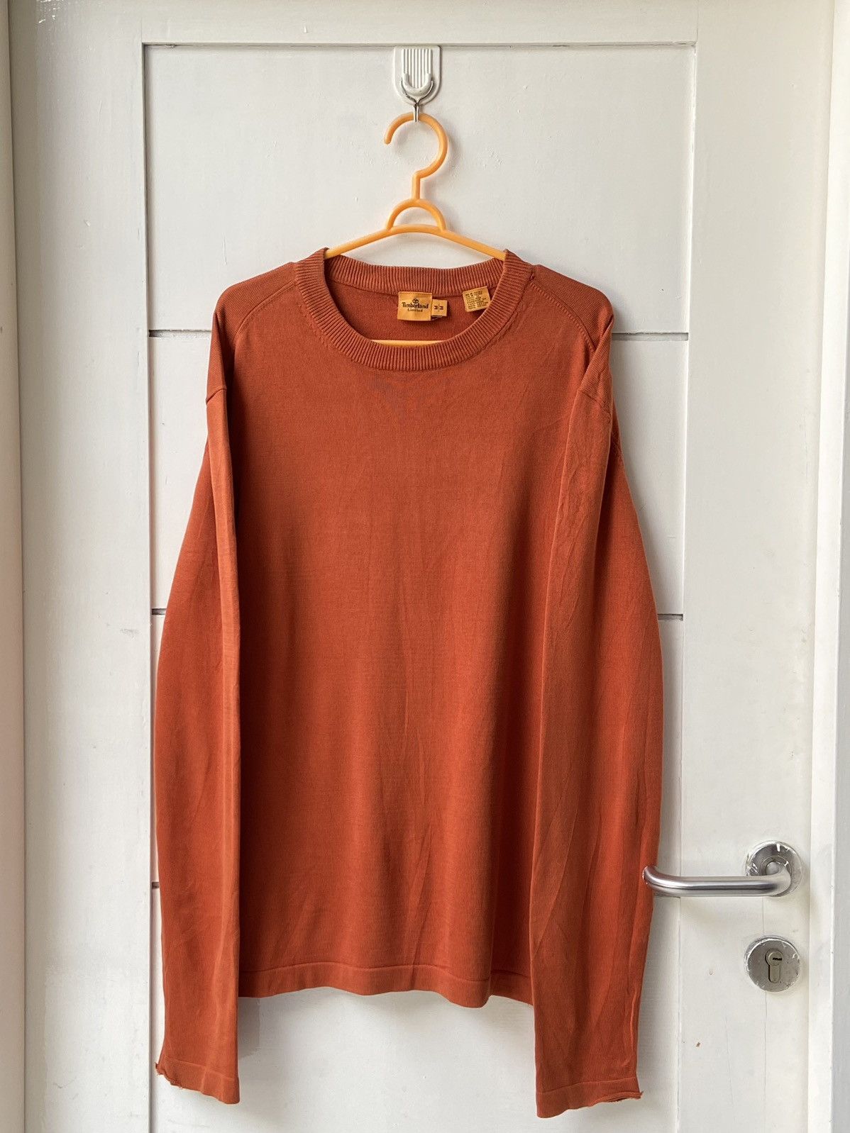 Timberland TIMBERLAND Orange Long Sleeve T-shirt Size US S / EU 44-46 / 1 - 9 Thumbnail