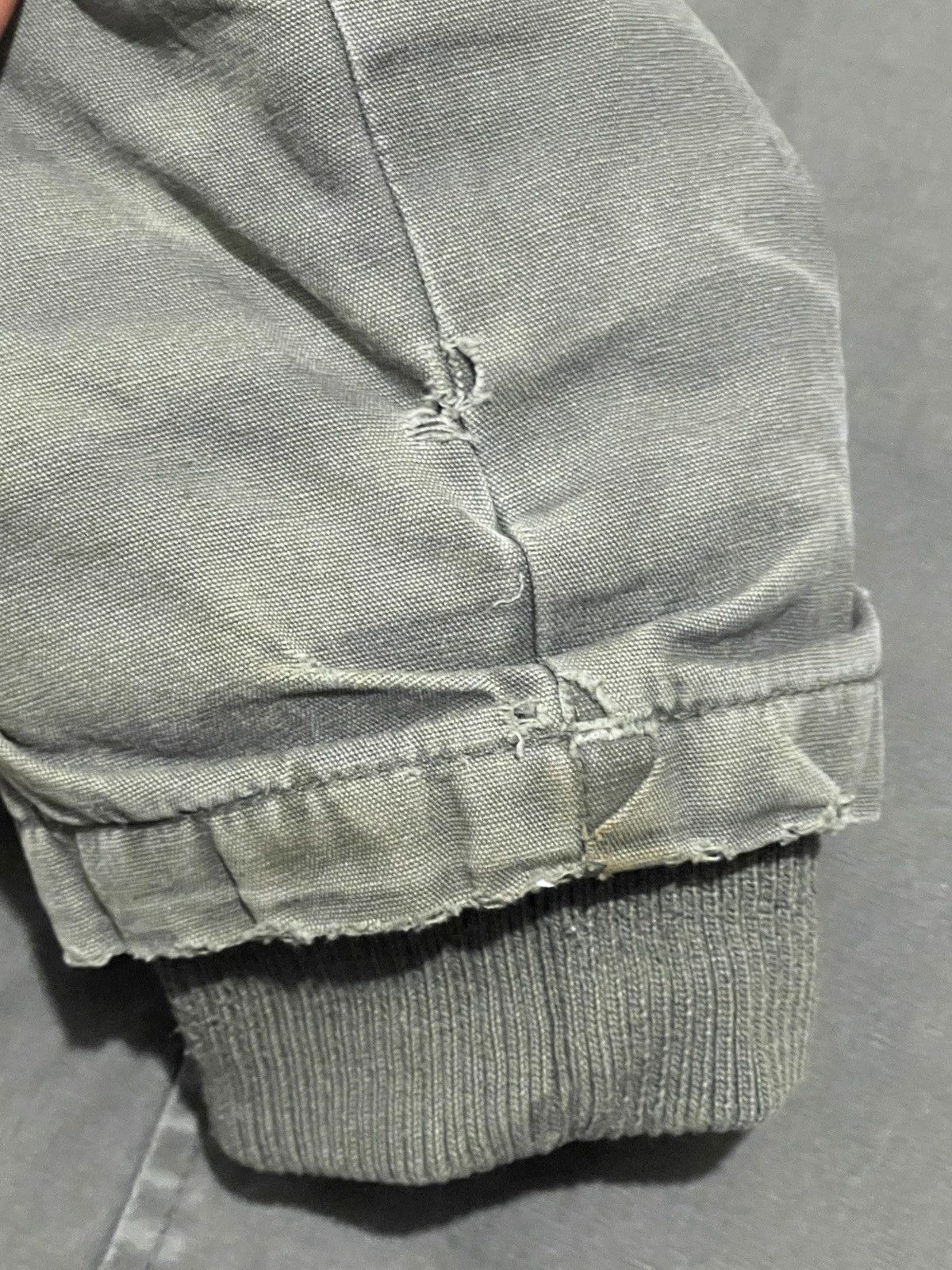 Vintage Vintage Military Field Jacket Distressed Faded Workwear L Size US XL / EU 56 / 4 - 10 Thumbnail