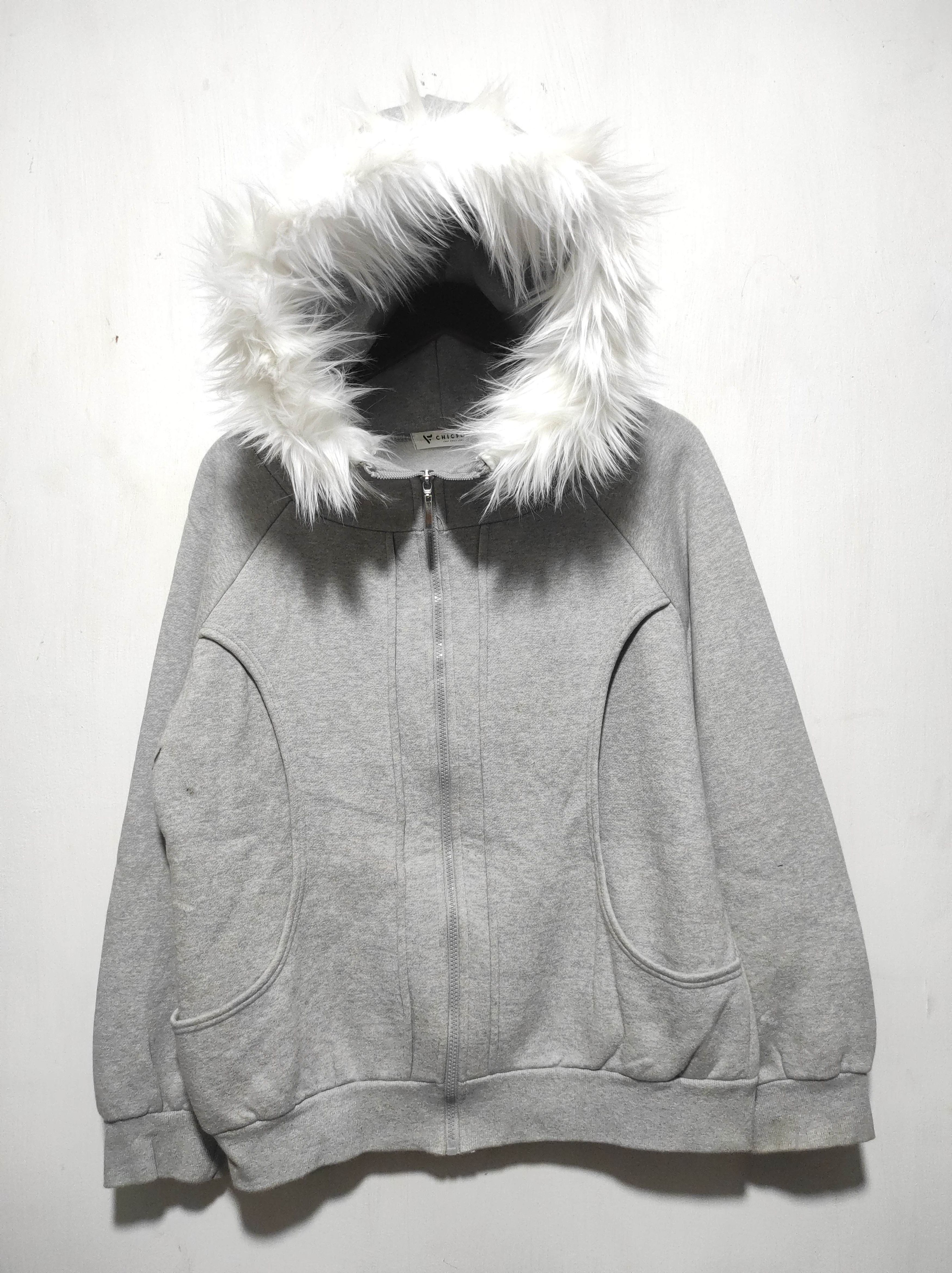 If Six Was Nine Chicfox Zip Fur Hoodie IfSixWasNine LGB style Size US M / EU 48-50 / 2 - 2 Thumbnail