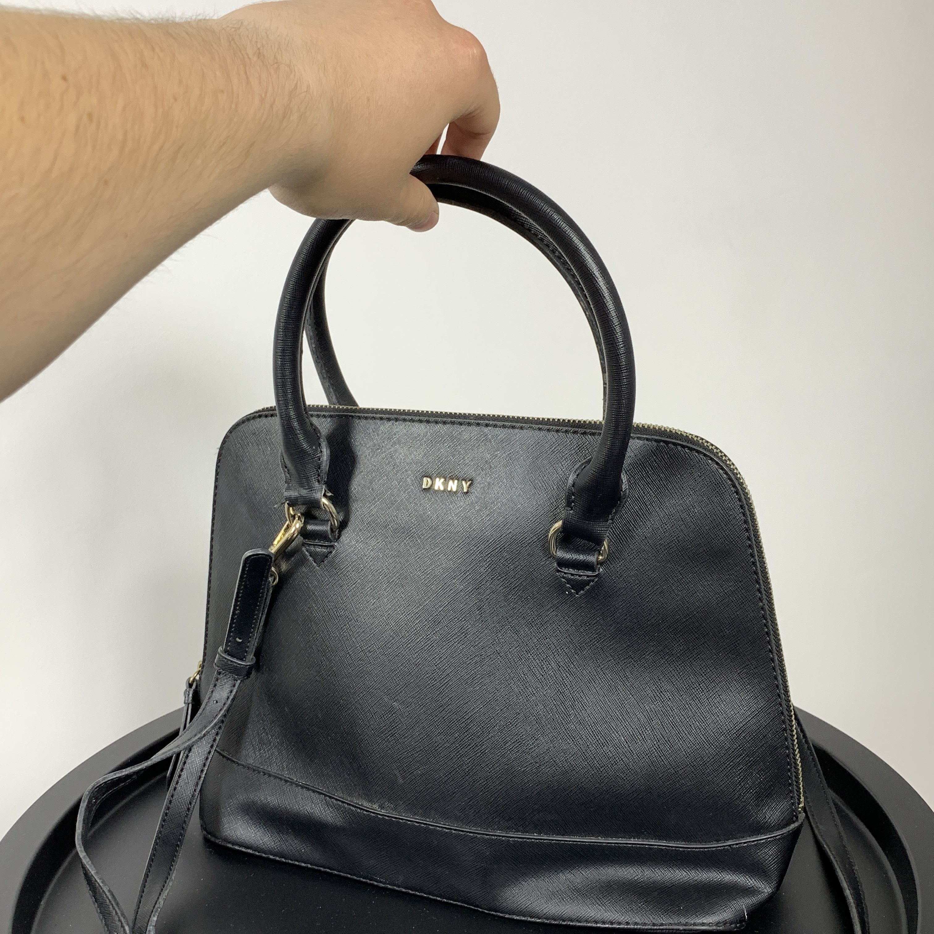 DKNY DKNY Donna Karan New York Black Shoulder Crossbody Bag Size ONE SIZE - 7 Thumbnail