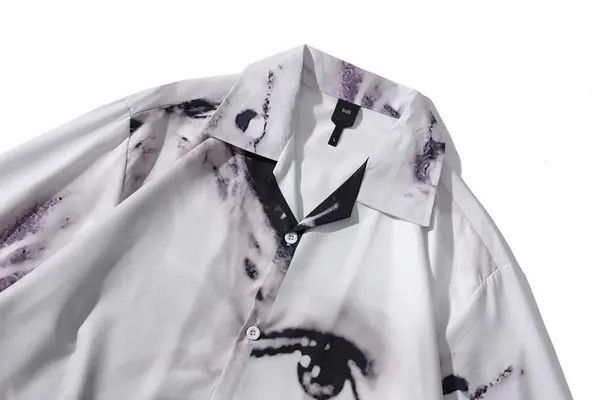 VIBE Vintage Outdoor Summer Hawaiian Blouse Shirt Dark Icon Size US M / EU 48-50 / 2 - 3 Thumbnail