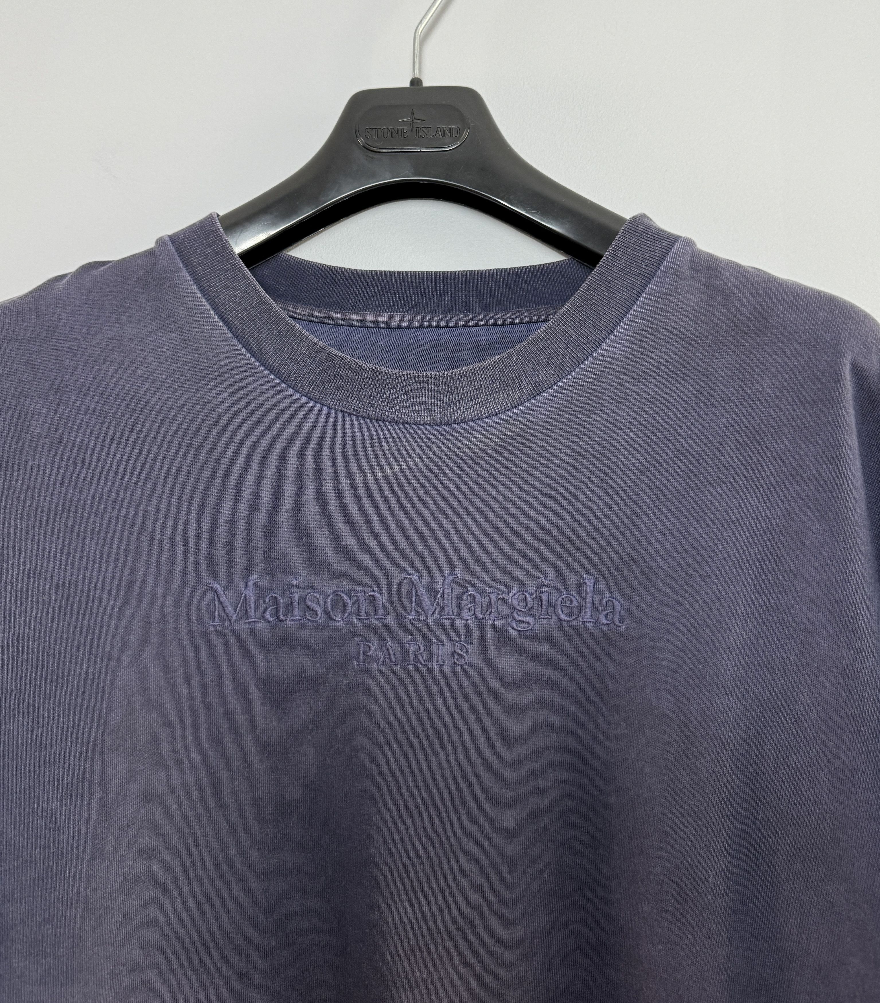 Maison Margiela Maison Margiela Braille Logo Tee T-Shirt Washed Oversized 48 Size US M / EU 48-50 / 2 - 4 Thumbnail