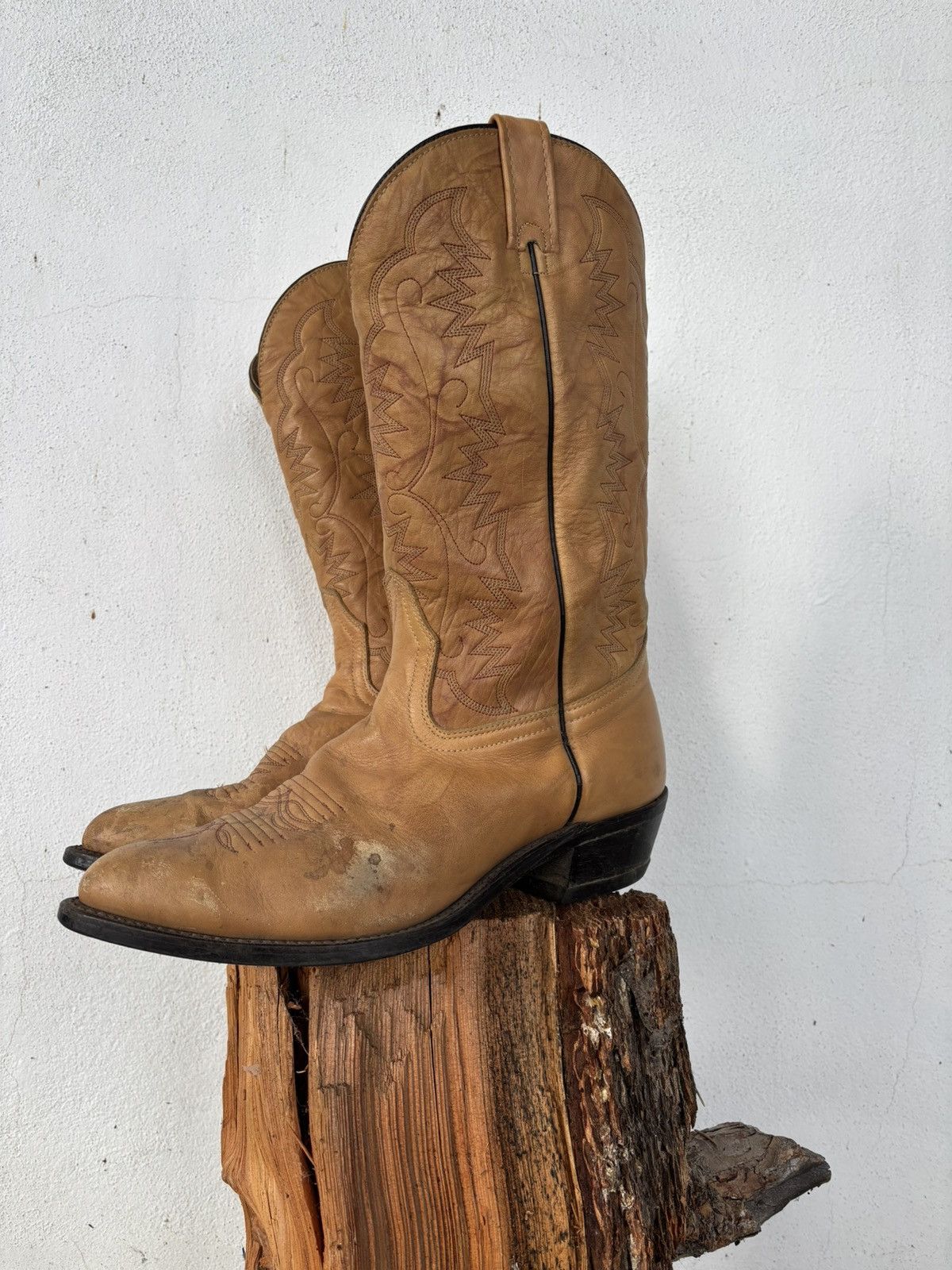 Kapital Tan leather Canada west cowboy boots Size US 9.5 / EU 42-43 - 2 Thumbnail