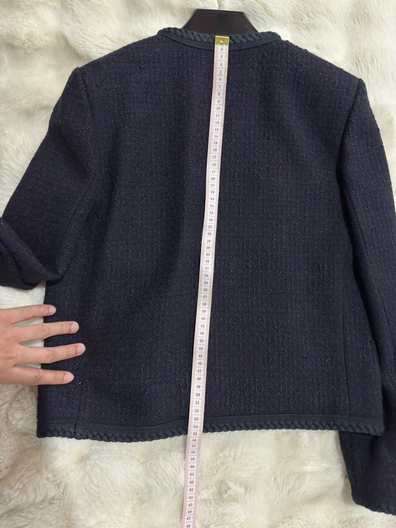 Celine CELINE size 36 Gold button tweed coat Size M / US 6-8 / IT 42-44 - 9 Thumbnail