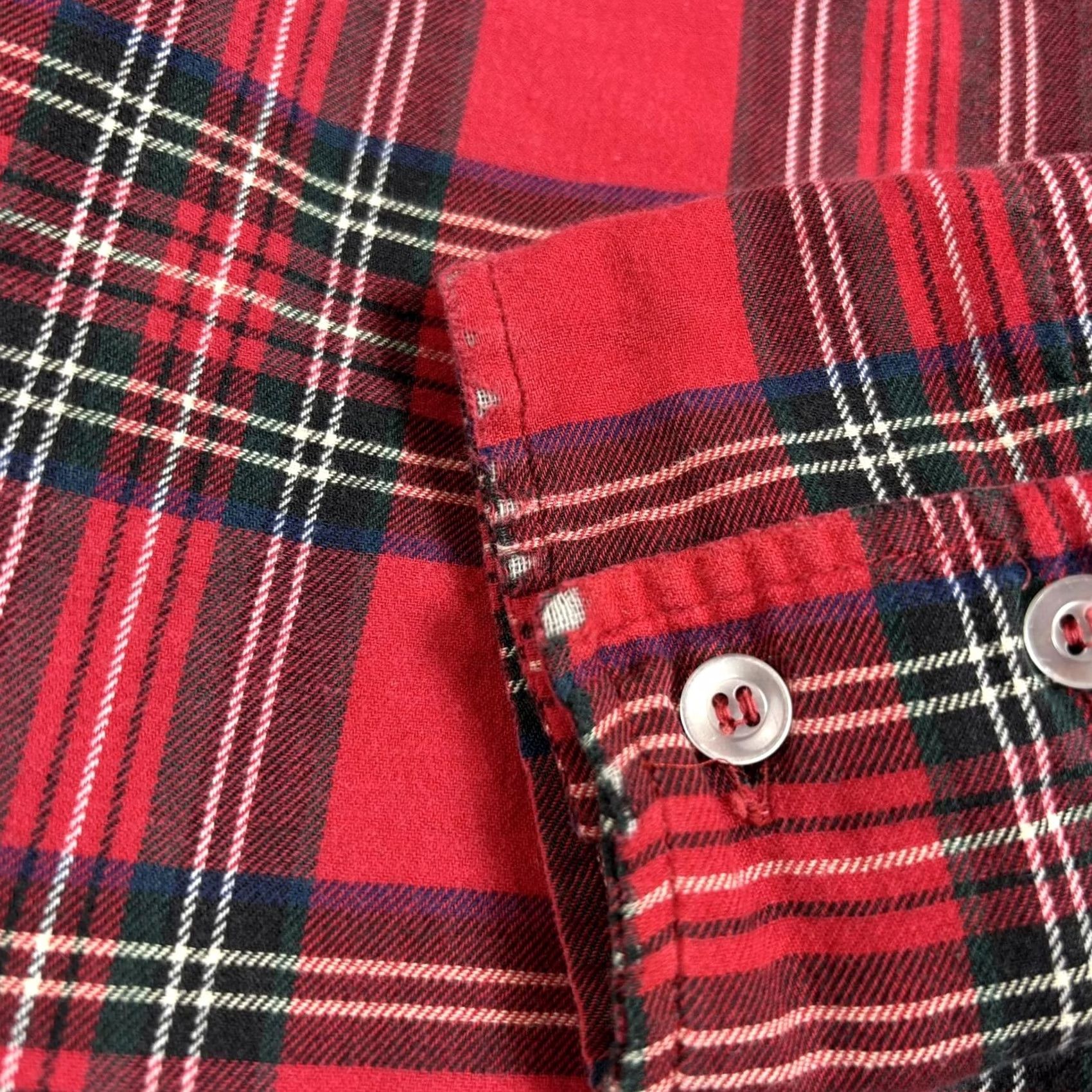 Vintage VINTAGE L.L. Bean Shirt Mens Small Red Plaid Flannel Cotton 60s Heritage Made USA Size US S / EU 44-46 / 1 - 7 Thumbnail