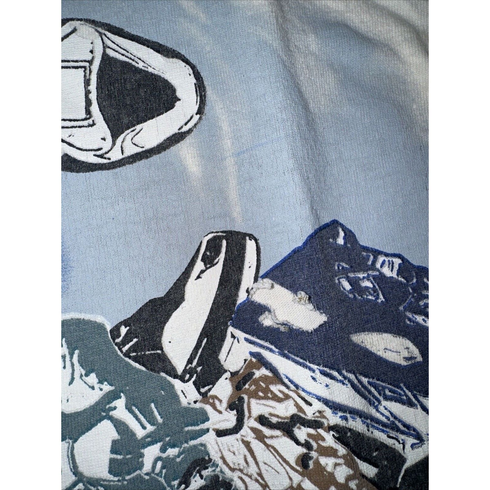 Vintage Doctor Hood Sneaker T-Shirt White XL 22x26.5 Size US XL / EU 56 / 4 - 4 Thumbnail