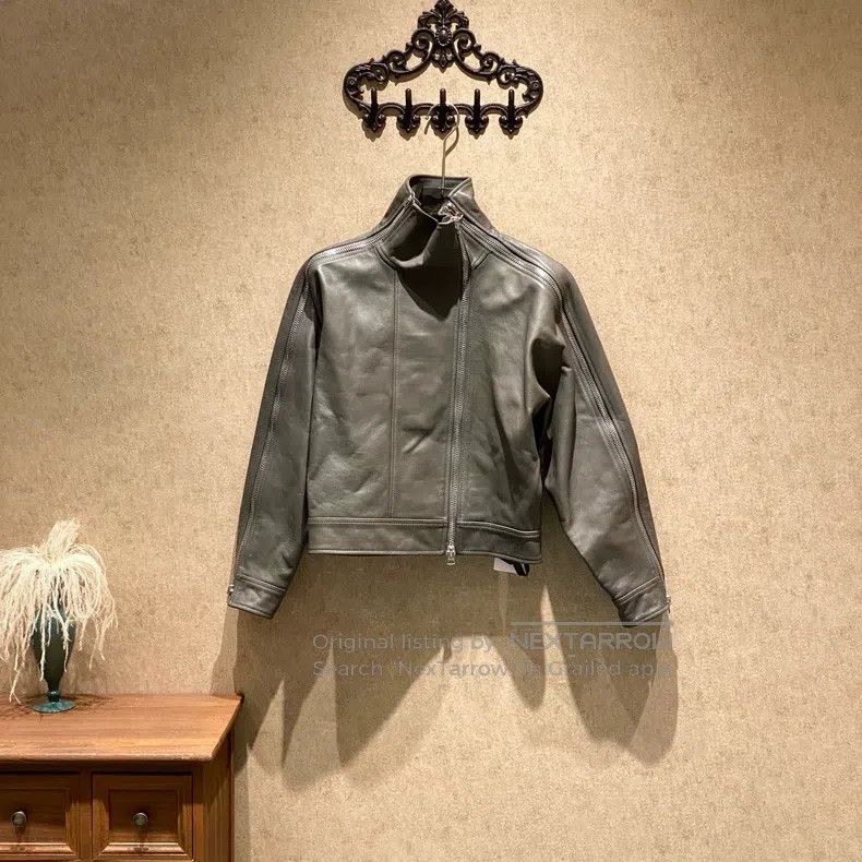 Acne Studios Acne Studios Show Model Multi-Zip Leather Jacket Size XXS / US 00 / IT 34 - 1 Thumbnail