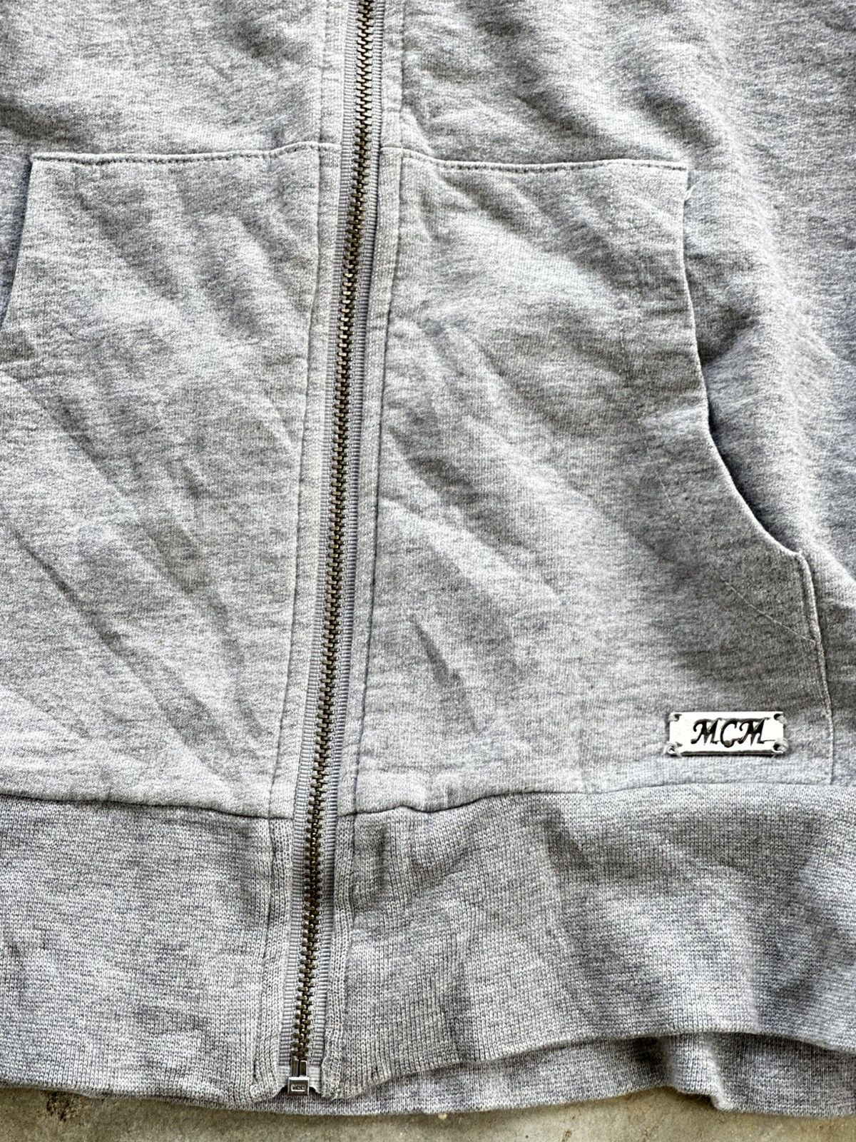 MCM MCM Zip Hoodie / Cropped Fit Size M / US 6-8 / IT 42-44 - 6 Thumbnail