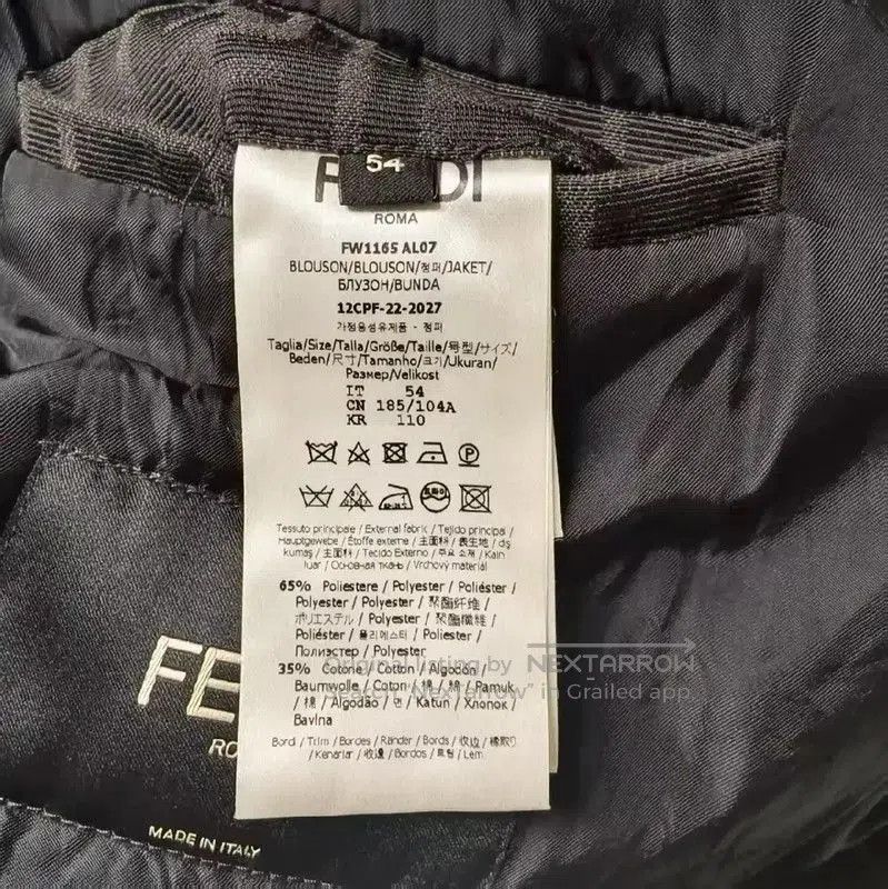 Fendi Fendi Black Casual Jacket for Men . Size US XL / EU 56 / 4 - 5 Thumbnail