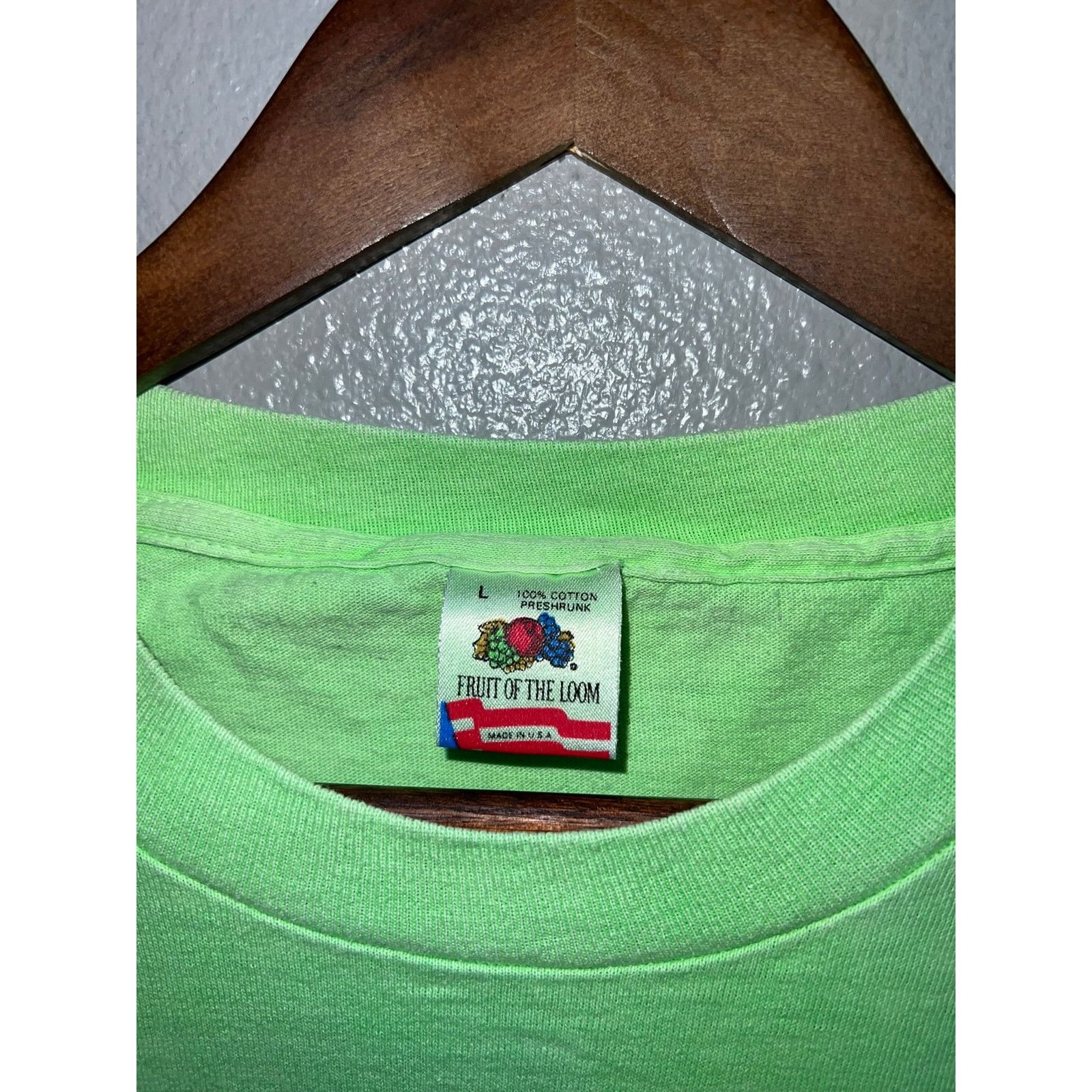 Fruit Of The Loom Vintage Arie Luyendyk Shirt Total Racing Shierson Tee 90s M Size US M / EU 48-50 / 2 - 7 Thumbnail