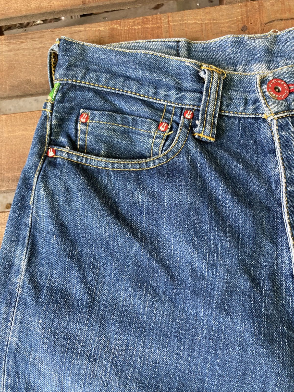 Japanese Brand Cune Japan Blue Mascot Relaxed Fit Denim Jeans Size US 28 / EU 44 - 6 Thumbnail