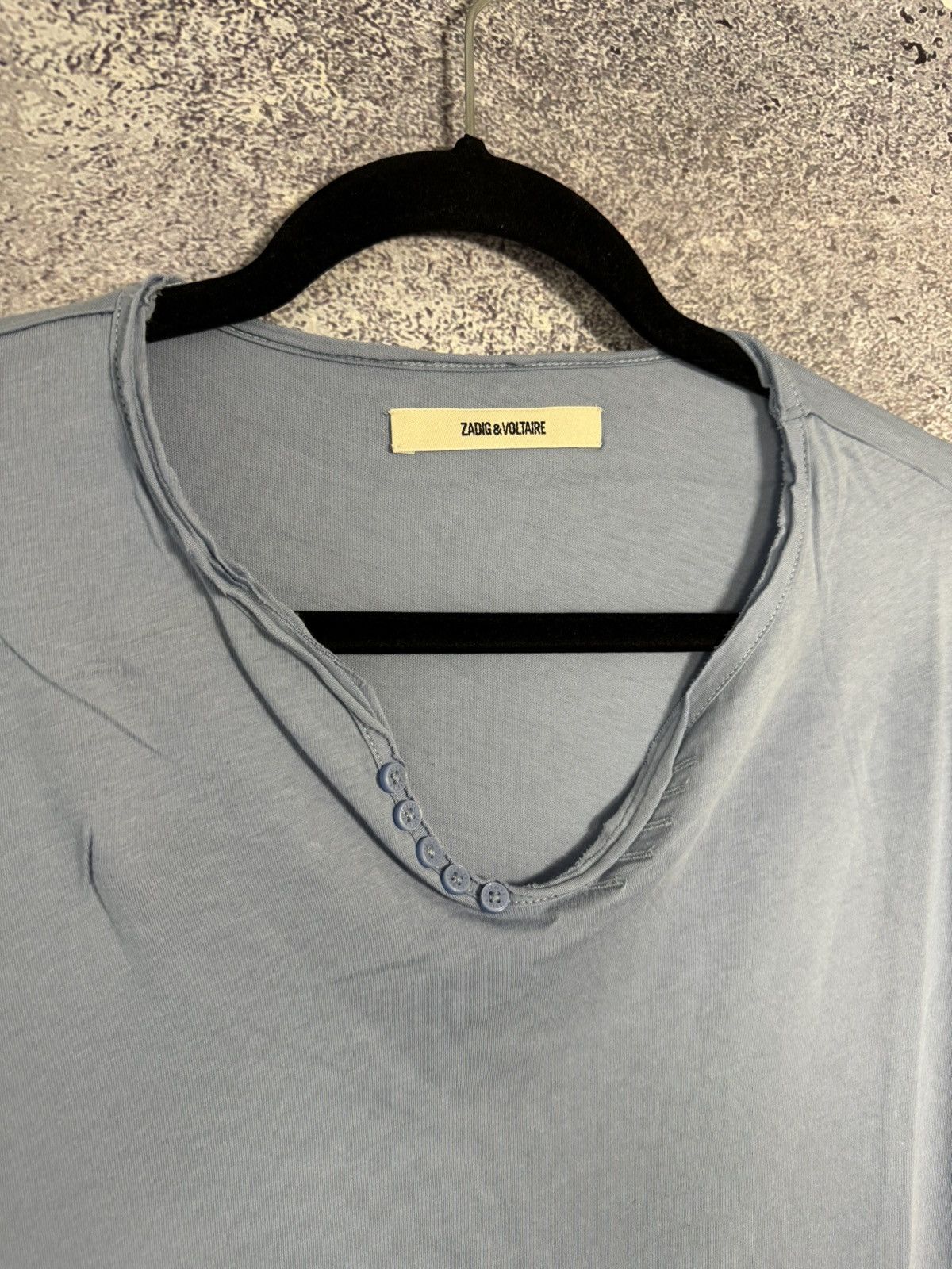 Zadig & Voltaire Zadig & Voltaire V Neck T shirt M size oldmoney Size US M / EU 48-50 / 2 - 8 Thumbnail