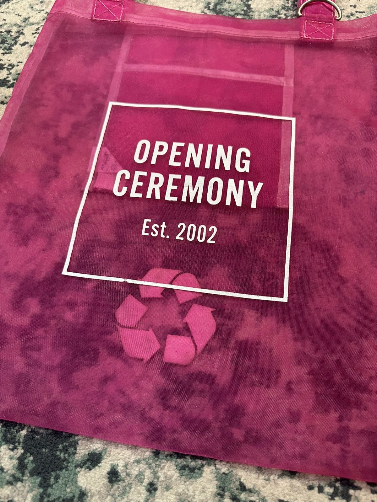 Opening Ceremony Opening Ceremony Recycle Mesh Tote Bag Size ONE SIZE - 2 Thumbnail