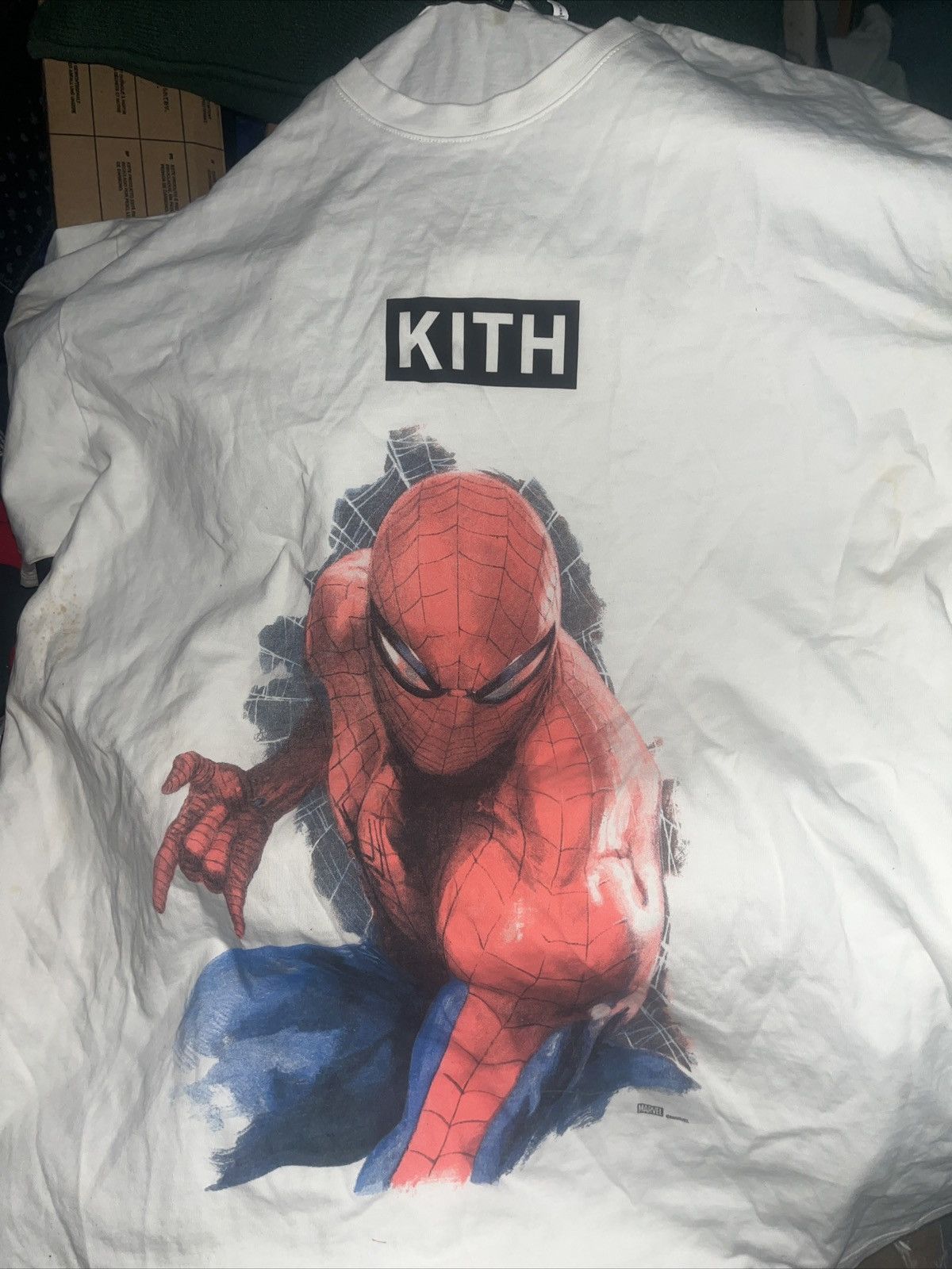 Kith Spiderman | Grailed