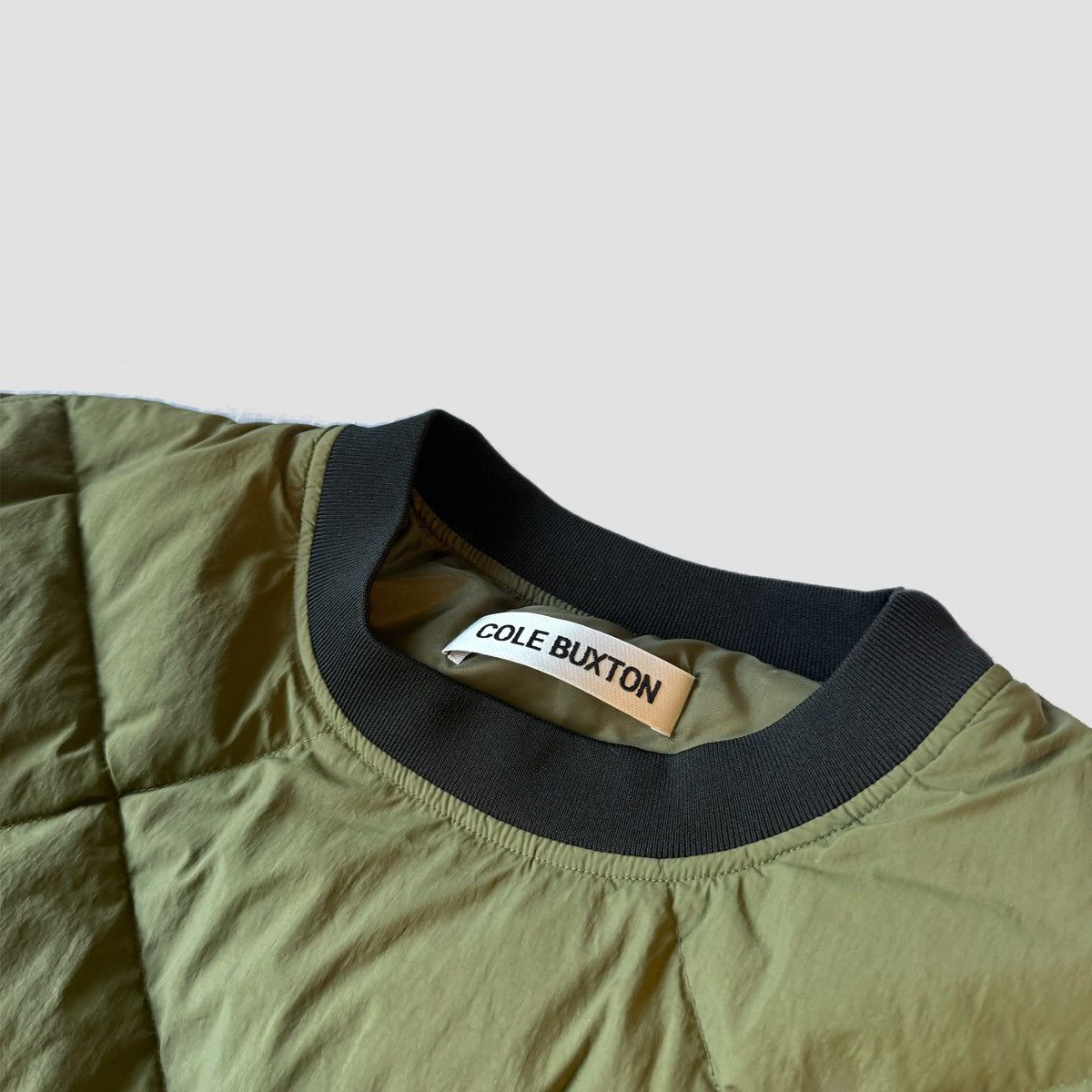 Cole Buxton Cole Buxton Quilted Crewneck Sweatshirt Size US M / EU 48-50 / 2 - 11 Thumbnail