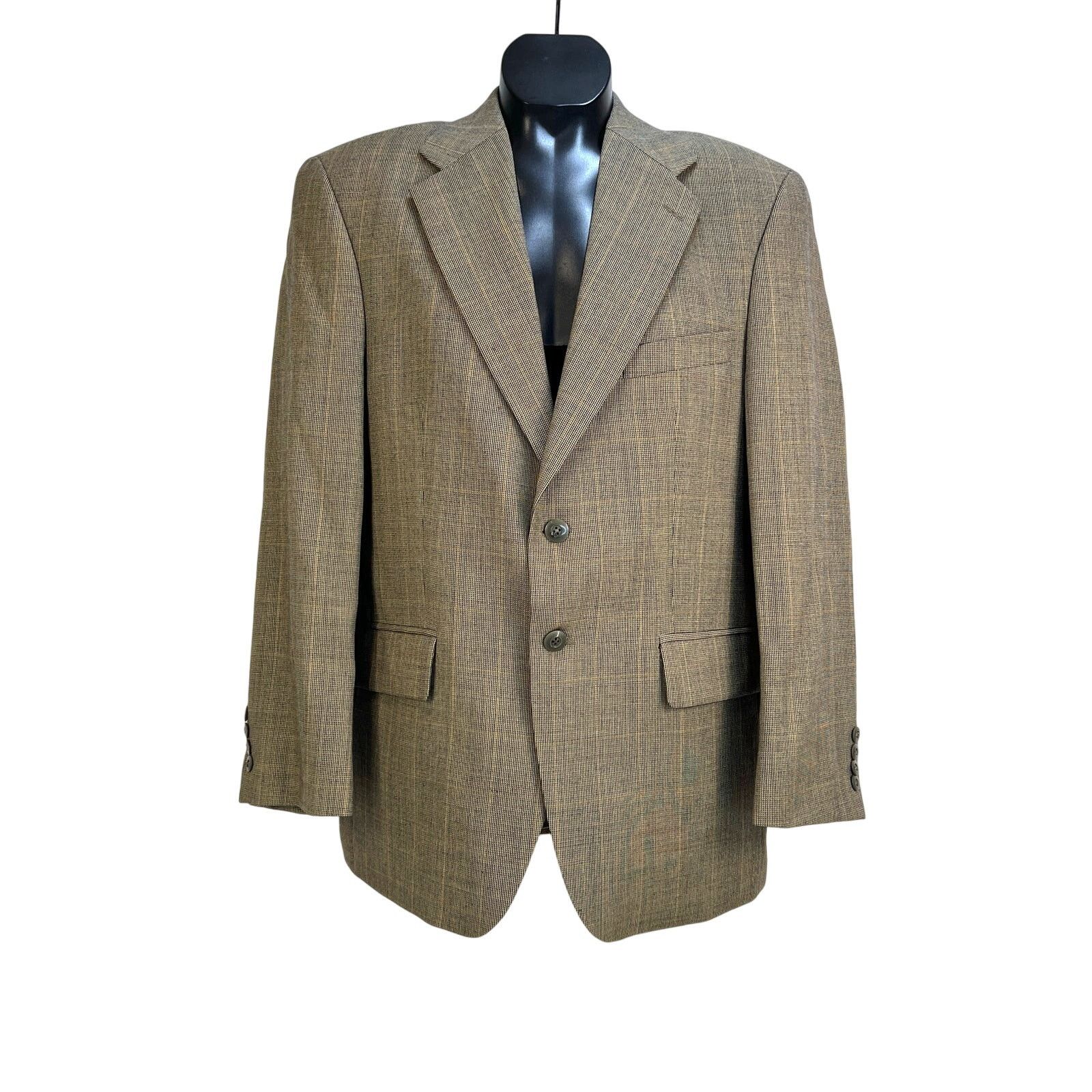 Chaps Ralph Lauren Blazer Sports Coat Vintage 80s Wool