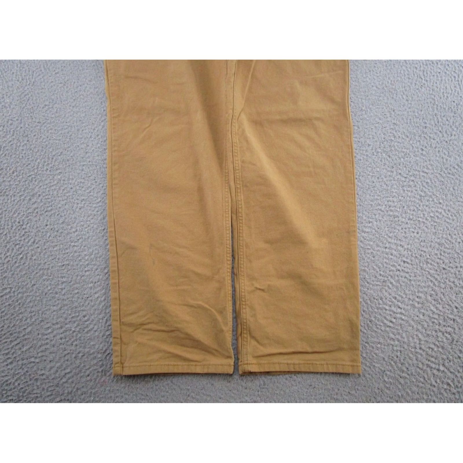Carhartt Carhartt Pants Mens Size 38x30 Relaxed Fit Straight Leg Workwear Brown Canvas 5-Pocket Rugged Flex Misc Size US 38 / EU 54 - 3 Thumbnail