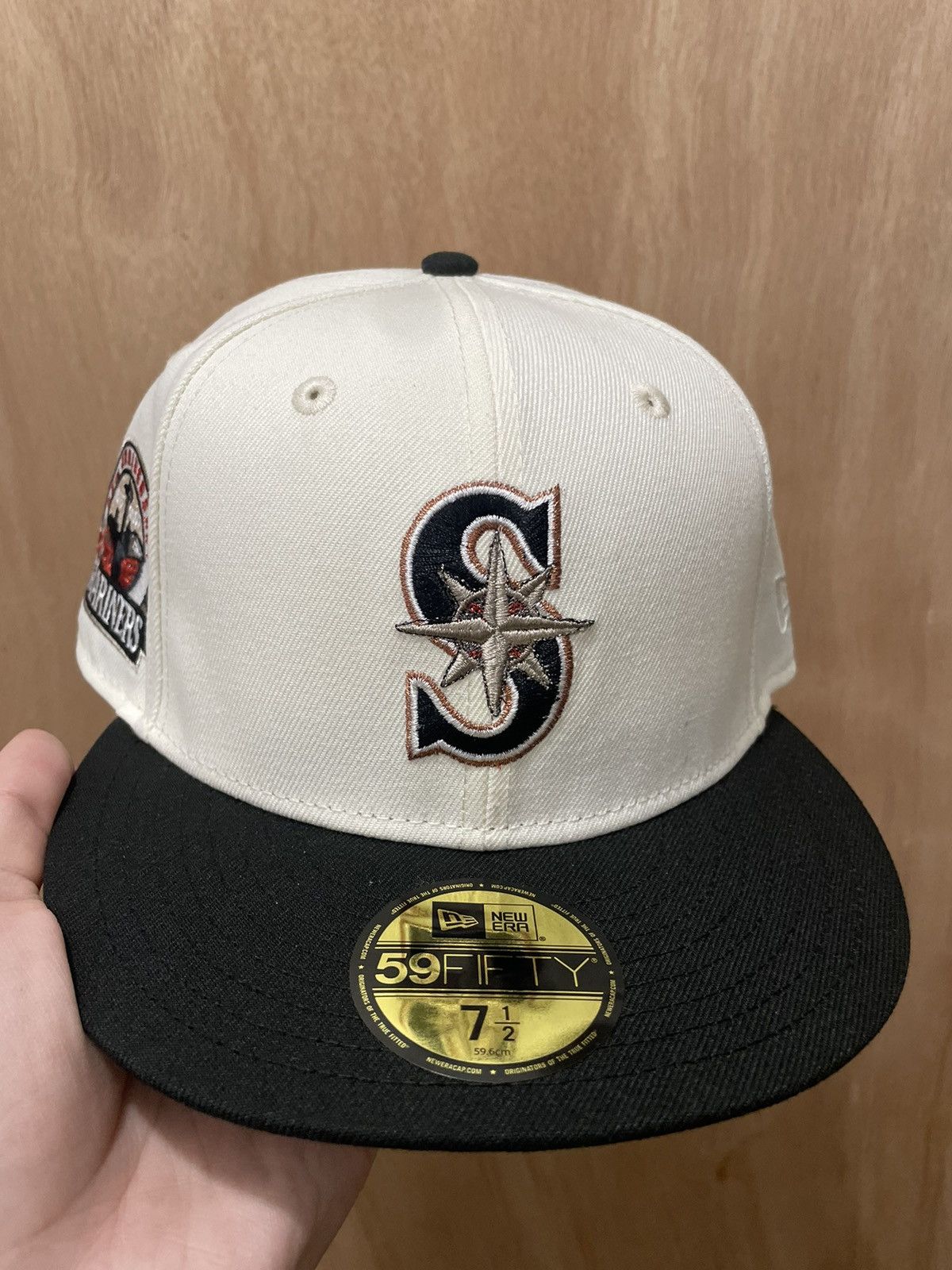 Seattle Mariners Hat New Era store 7 1/2 Topperz