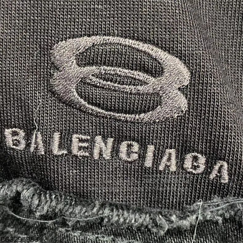 Balenciaga Balenciaga Distressed Denim Jacket. Size US S / EU 44-46 / 1 - 4 Thumbnail