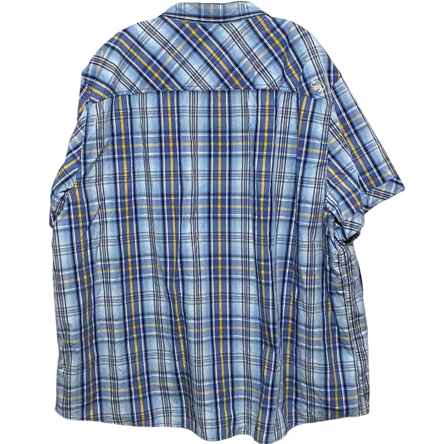 Buffalo David Bitton VINTAGE Buffalo David Bitton Twilight 2 Pocket Plaid Button Shirt 4XL Casual Western NWT Size US XXL / EU 58 / 5 - 3 Thumbnail