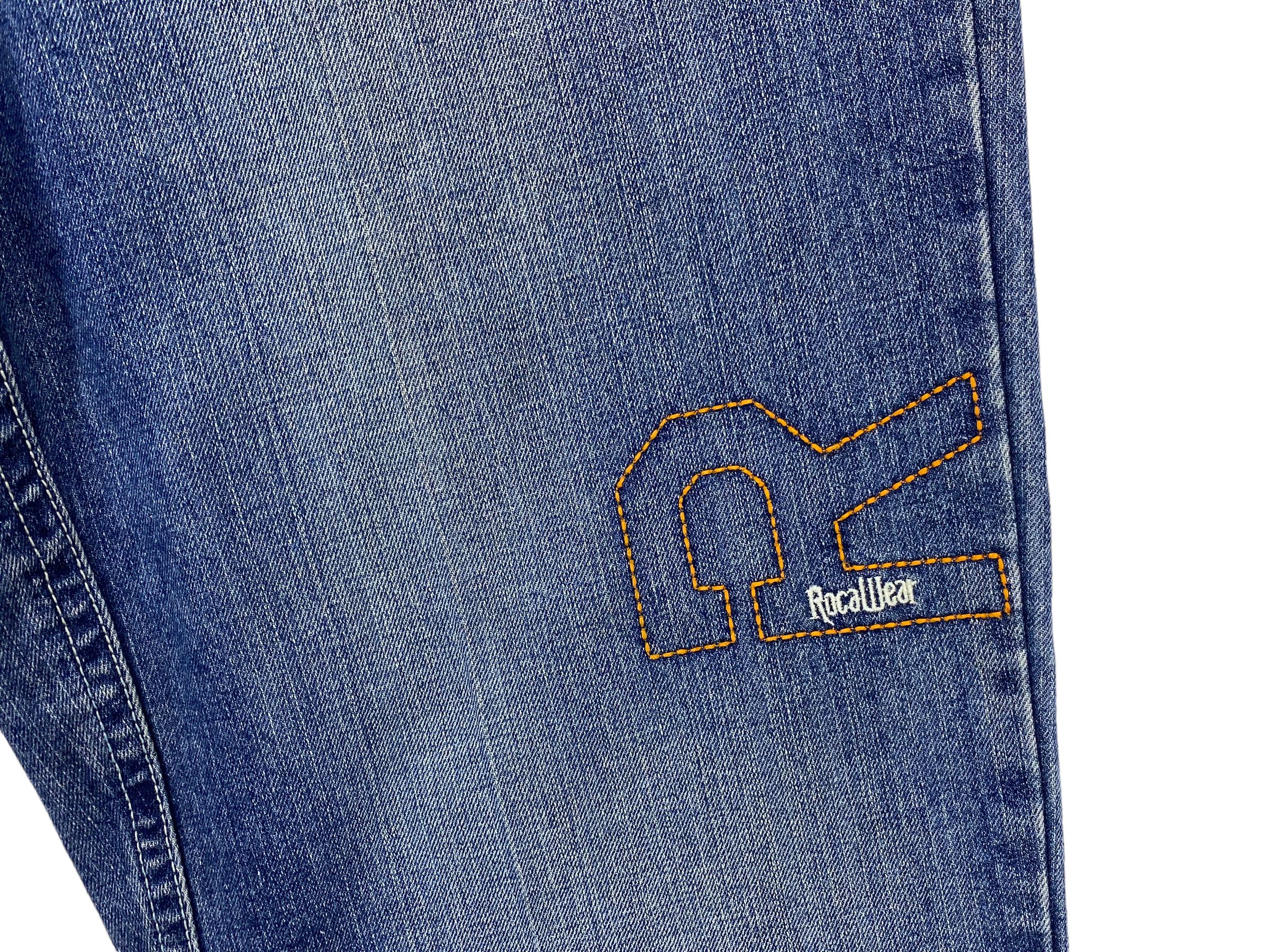 Rocawear Rocawear Baggy Jeans Hip Hop Jay Z Medium Wash Men Jeans Size US 36 / EU 52 - 15 Thumbnail