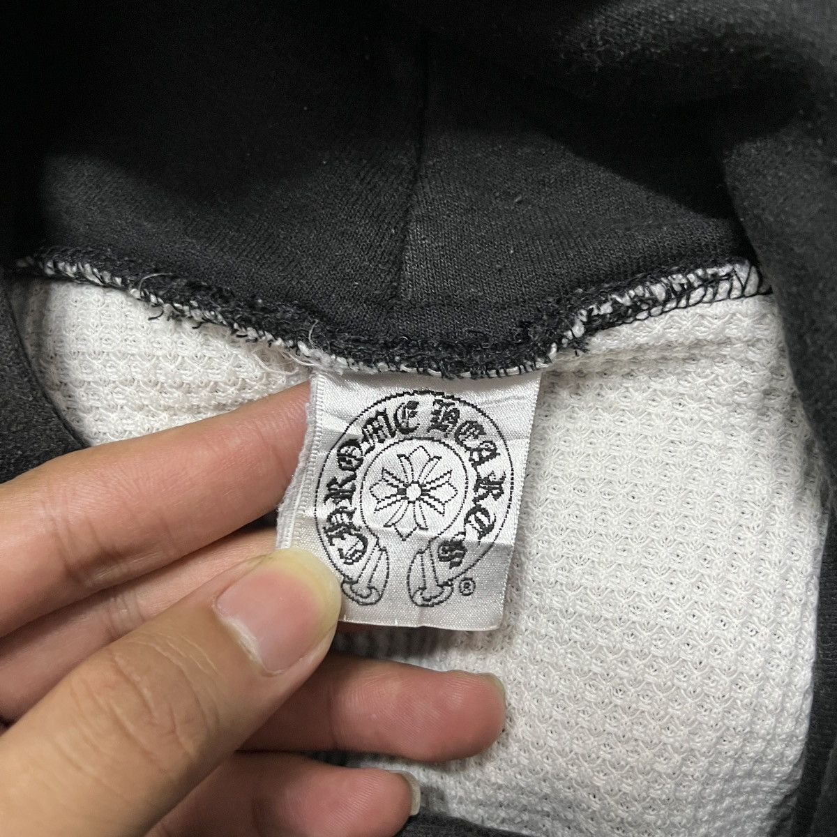 Chrome Hearts × Vintage Chrome Hearts FUCK YOU Horseshoe Thermal Pullover Hoodie Size US M / EU 48-50 / 2 - 7 Thumbnail