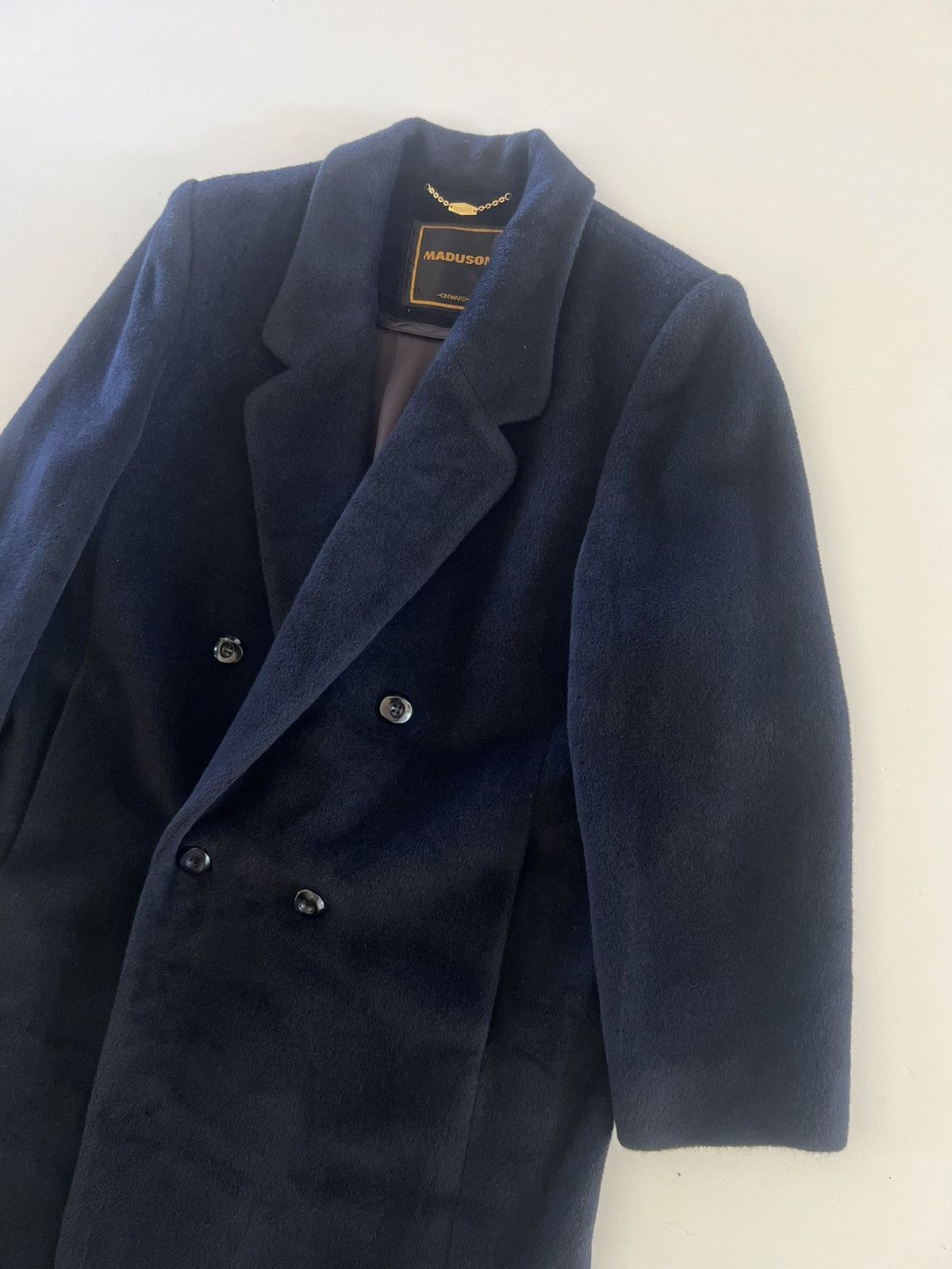 Japanese Brand Maduson Onward Cashmere New Wool 100% Coat Size M / US 6-8 / IT 42-44 - 3 Thumbnail