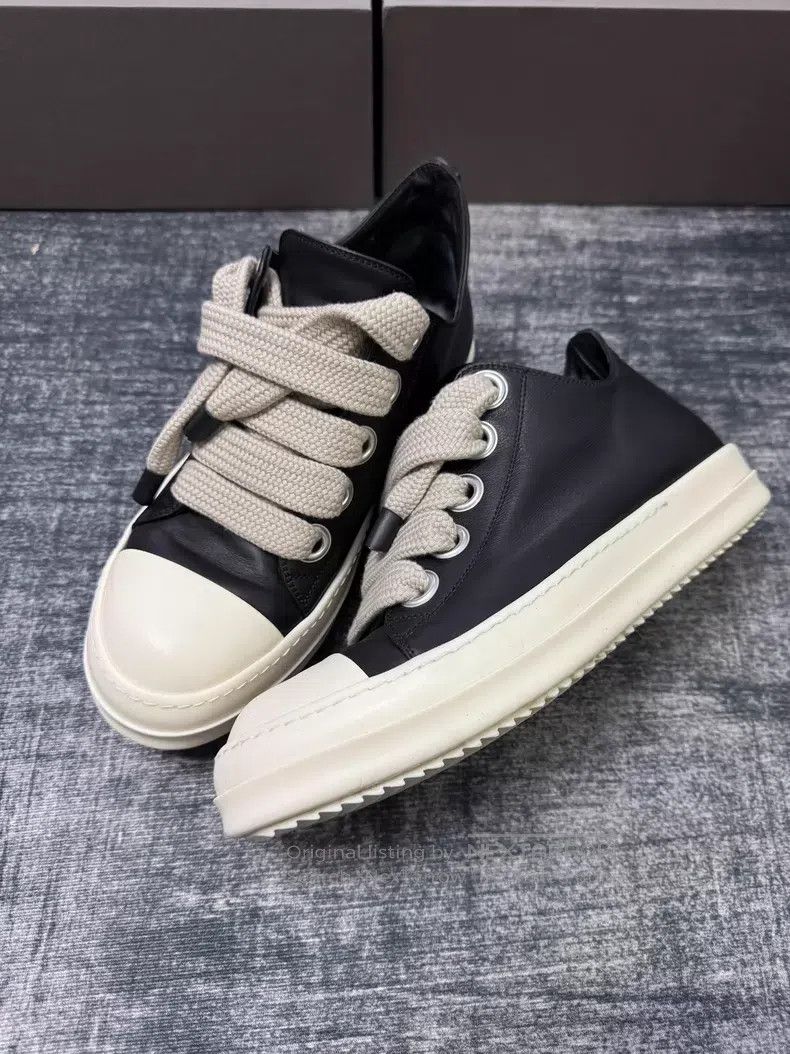 Rick Owens Rick Owens Main line thick shoelace shoes Size US 9 / EU 42 - 1 Thumbnail