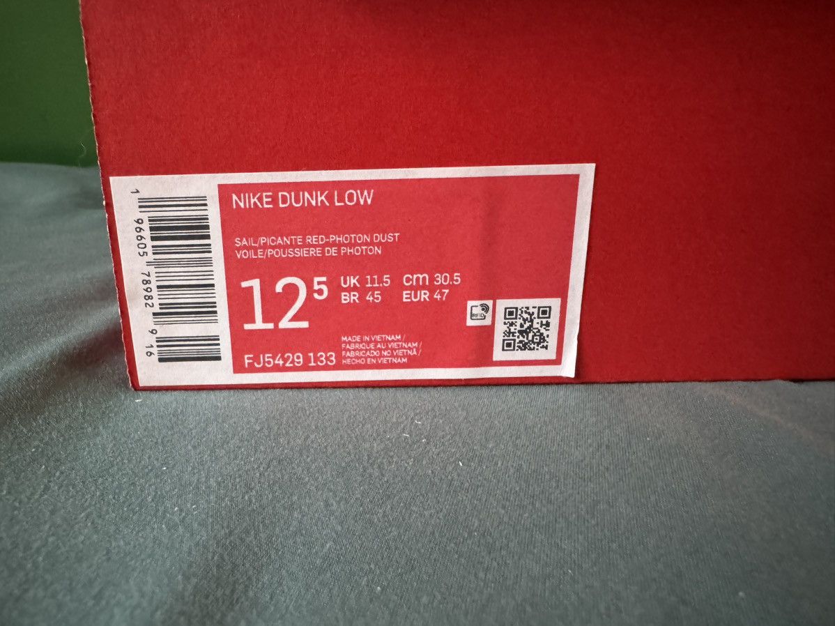 Nike Nike Dunk Low Athletic Department 2023 Size US 12.5 / EU 45-46 - 6 Thumbnail