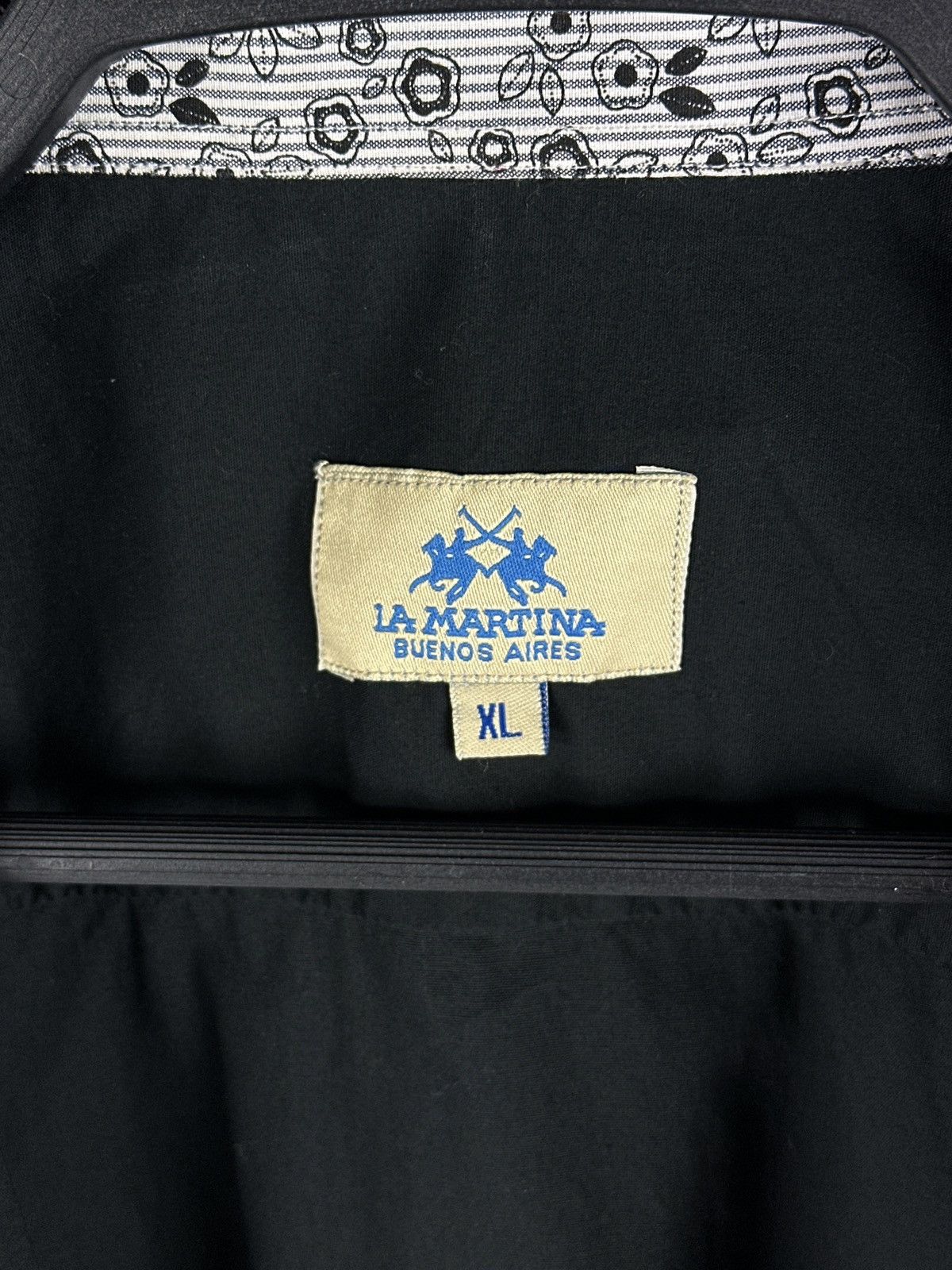 La Martina Vintage La Martina Argentina Short Sleeve Shirt Black Size US XL / EU 56 / 4 - 8 Thumbnail